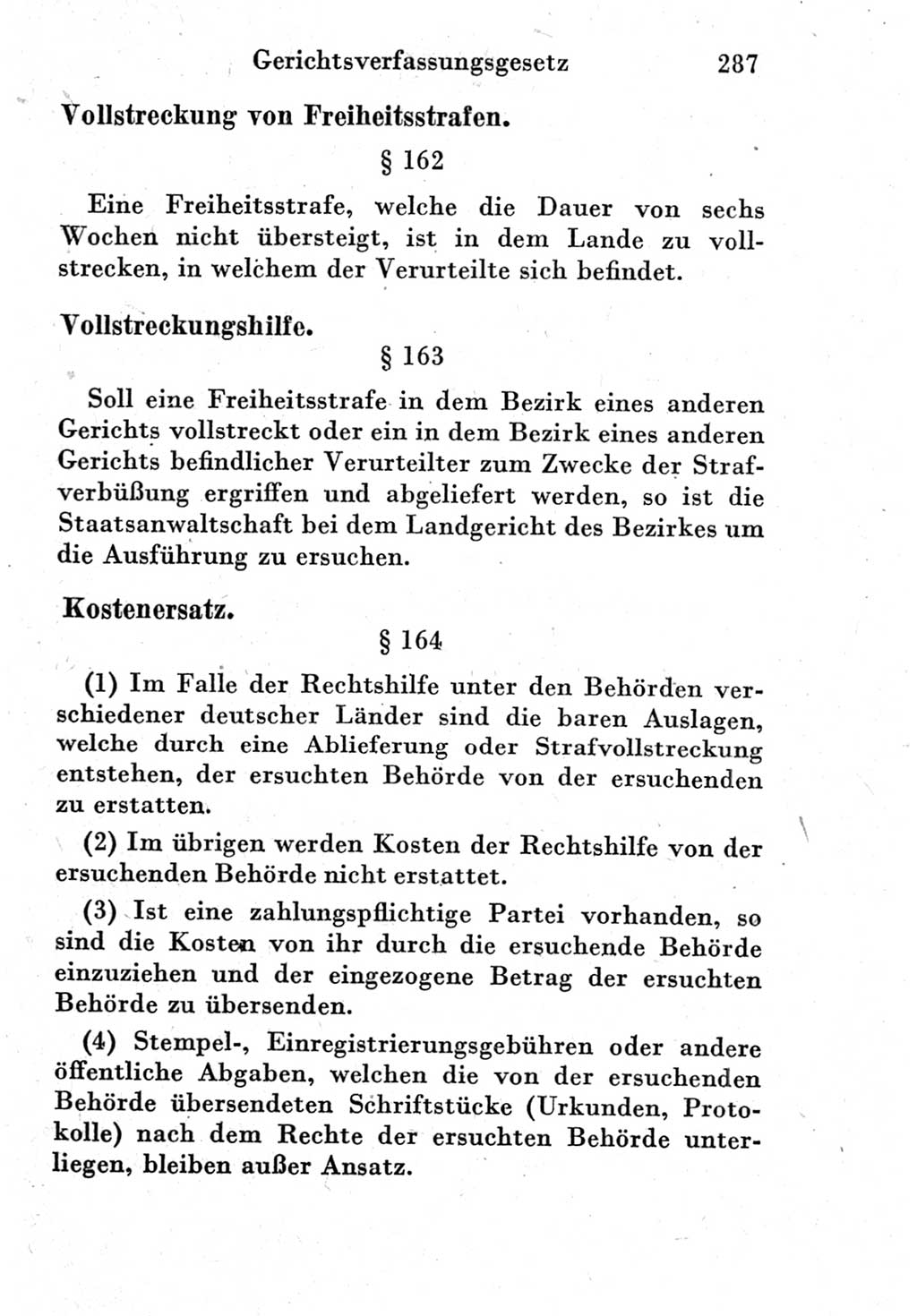 Strafprozeßordnung (StPO), Gerichtsverfassungsgesetz (GVG) und zahlreiche Nebengesetze der Deutschen Demokratischen Republik (DDR) 1950, Seite 287 (StPO GVG Ges. DDR 1950, S. 287)