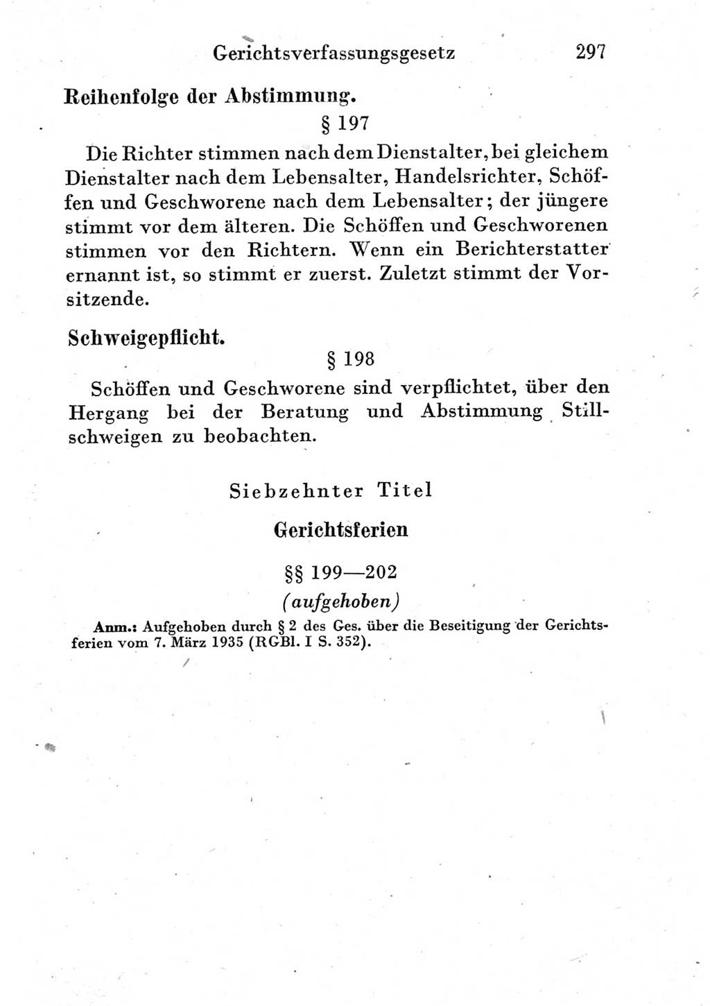 Strafprozeßordnung (StPO), Gerichtsverfassungsgesetz (GVG) und zahlreiche Nebengesetze der Deutschen Demokratischen Republik (DDR) 1950, Seite 297 (StPO GVG Ges. DDR 1950, S. 297)