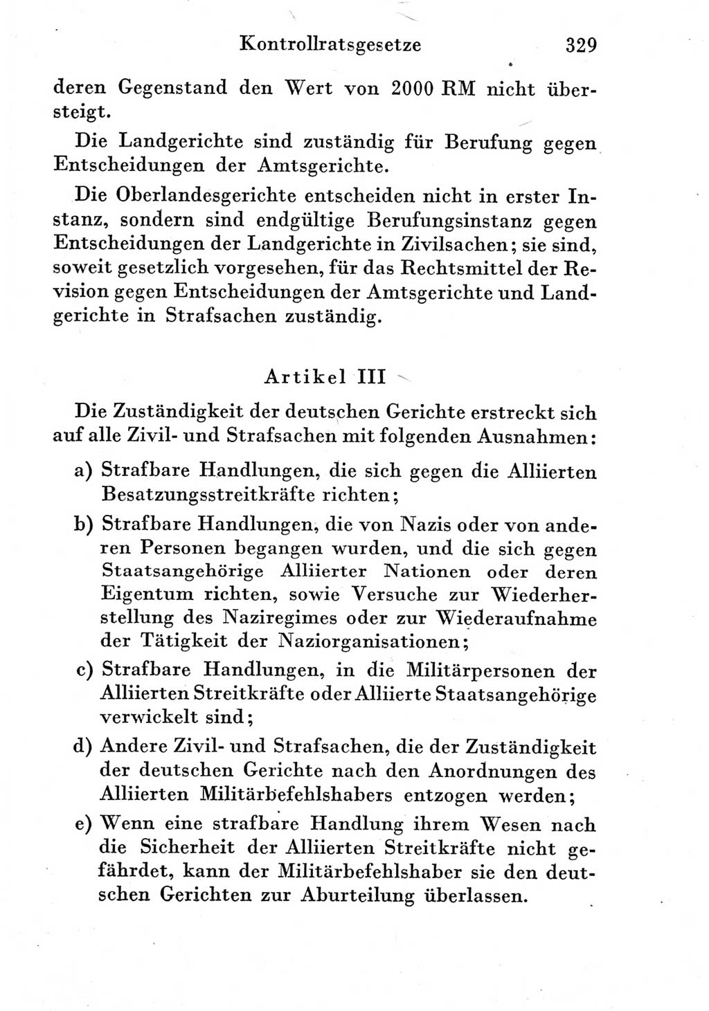Strafprozeßordnung (StPO), Gerichtsverfassungsgesetz (GVG) und zahlreiche Nebengesetze der Deutschen Demokratischen Republik (DDR) 1950, Seite 329 (StPO GVG Ges. DDR 1950, S. 329)