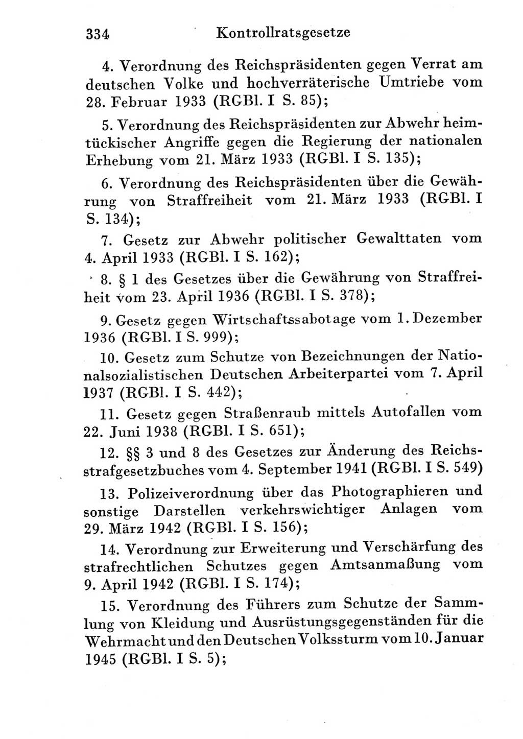 Strafprozeßordnung (StPO), Gerichtsverfassungsgesetz (GVG) und zahlreiche Nebengesetze der Deutschen Demokratischen Republik (DDR) 1950, Seite 334 (StPO GVG Ges. DDR 1950, S. 334)