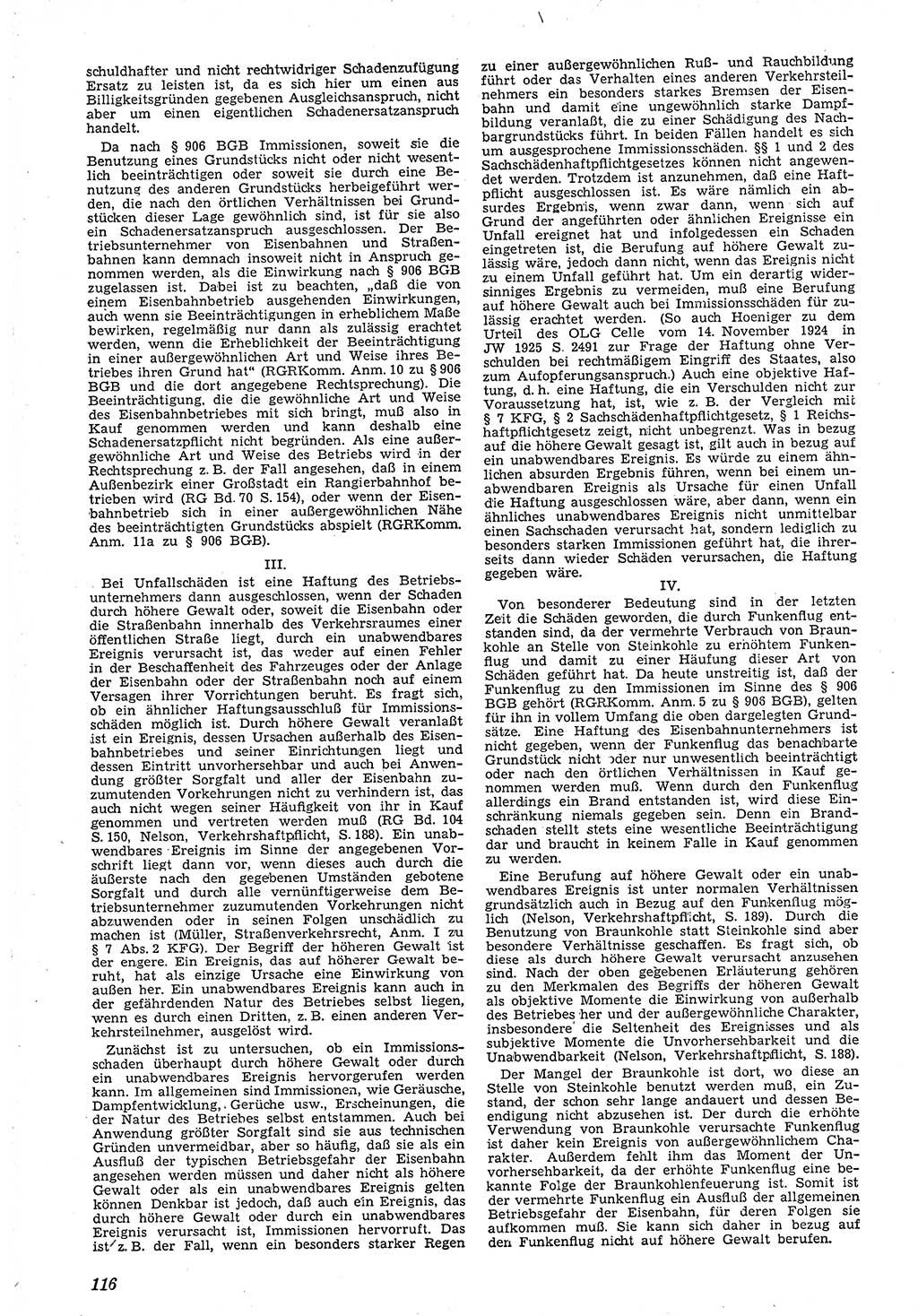 Neue Justiz (NJ), Zeitschrift für Recht und Rechtswissenschaft [Deutsche Demokratische Republik (DDR)], 4. Jahrgang 1950, Seite 116 (NJ DDR 1950, S. 116)