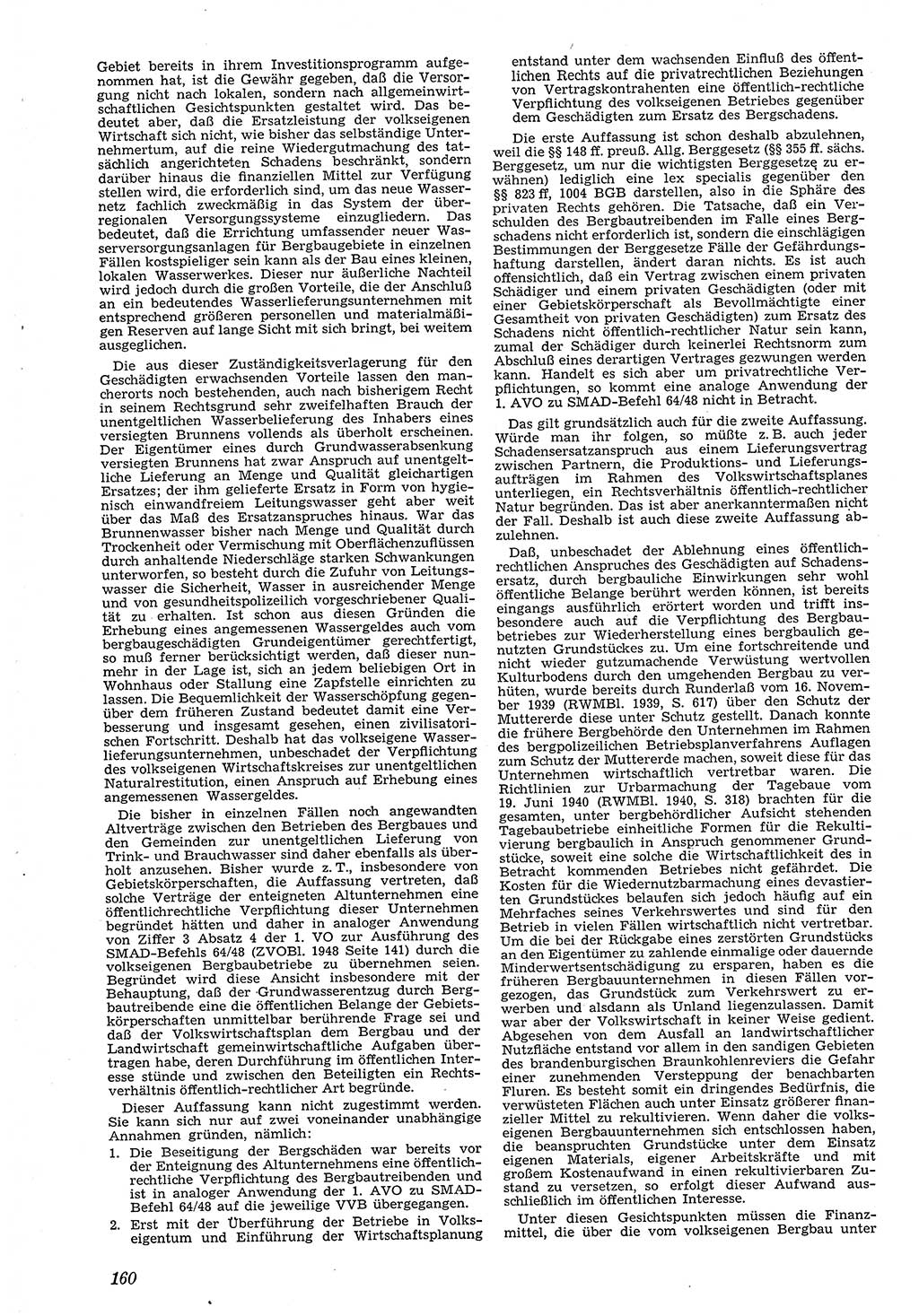 Neue Justiz (NJ), Zeitschrift für Recht und Rechtswissenschaft [Deutsche Demokratische Republik (DDR)], 4. Jahrgang 1950, Seite 160 (NJ DDR 1950, S. 160)