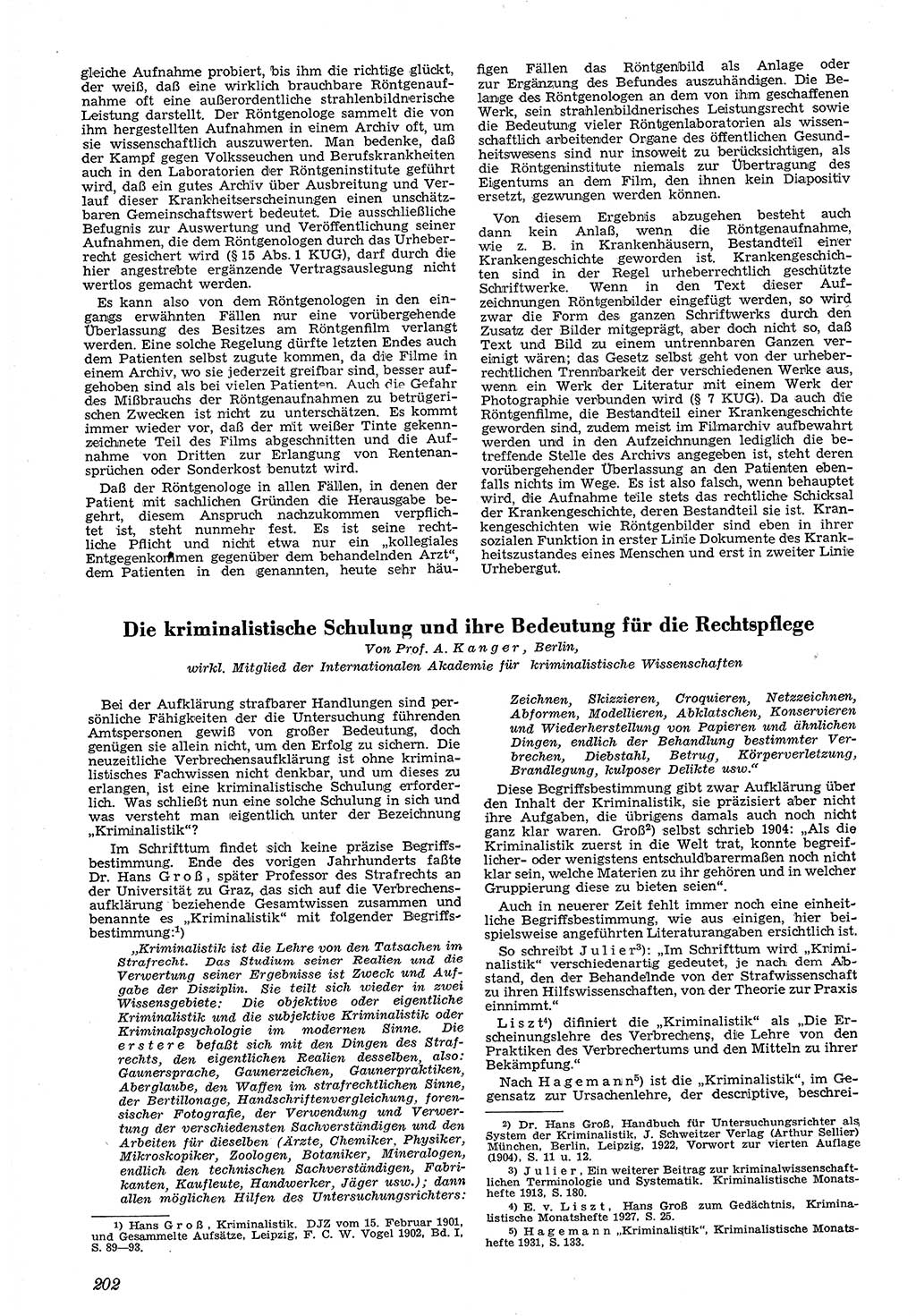Neue Justiz (NJ), Zeitschrift für Recht und Rechtswissenschaft [Deutsche Demokratische Republik (DDR)], 4. Jahrgang 1950, Seite 202 (NJ DDR 1950, S. 202)