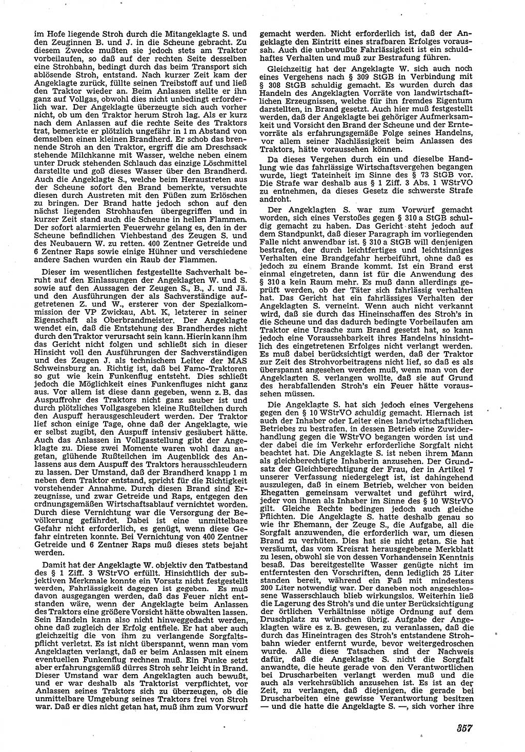 Neue Justiz (NJ), Zeitschrift für Recht und Rechtswissenschaft [Deutsche Demokratische Republik (DDR)], 4. Jahrgang 1950, Seite 357 (NJ DDR 1950, S. 357)