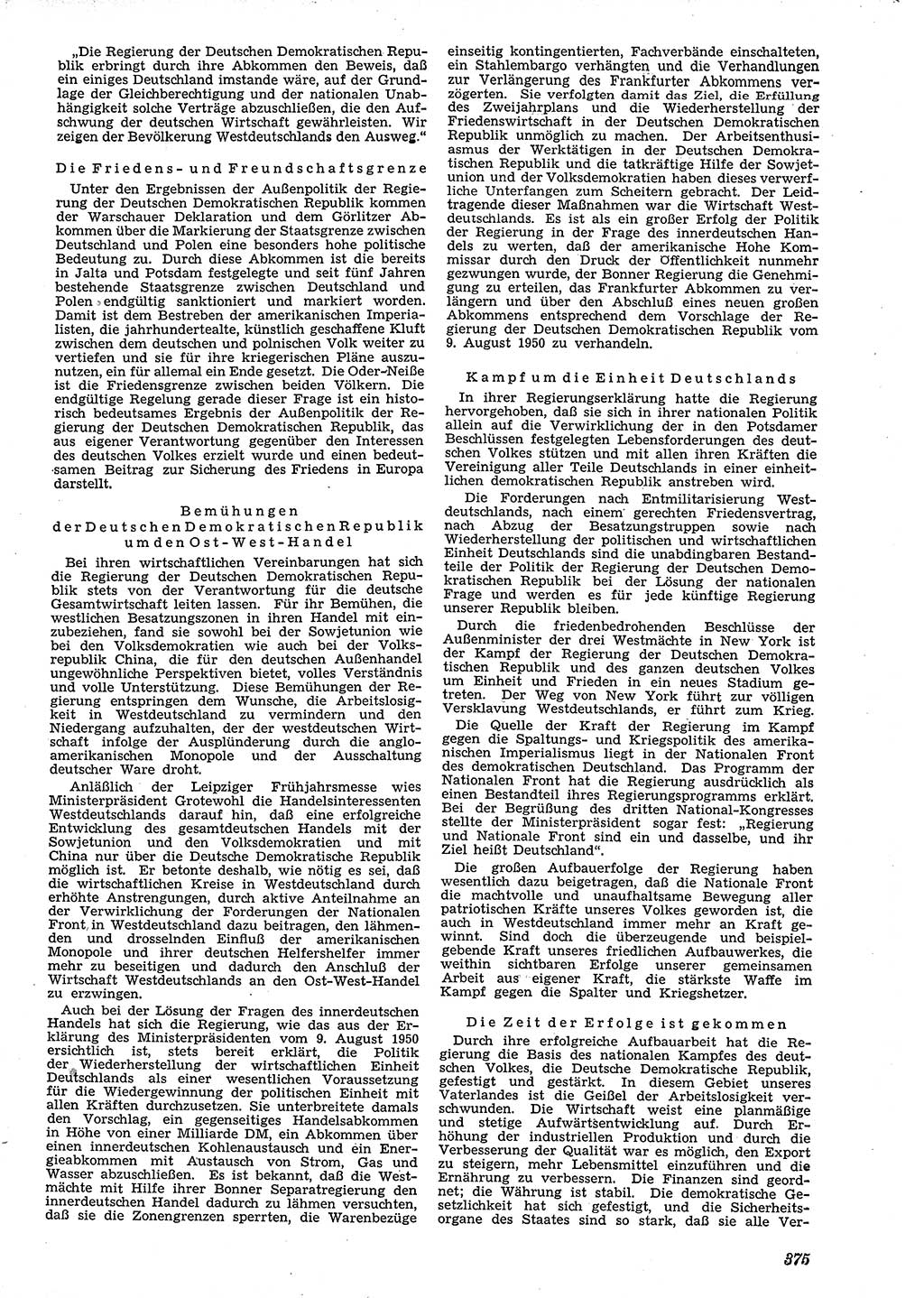 Neue Justiz (NJ), Zeitschrift für Recht und Rechtswissenschaft [Deutsche Demokratische Republik (DDR)], 4. Jahrgang 1950, Seite 375 (NJ DDR 1950, S. 375)
