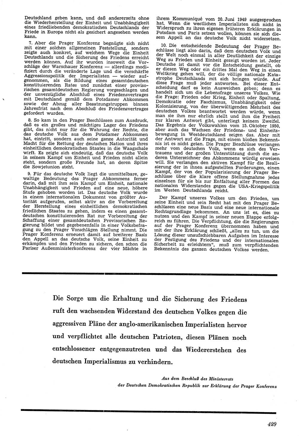 Neue Justiz (NJ), Zeitschrift für Recht und Rechtswissenschaft [Deutsche Demokratische Republik (DDR)], 4. Jahrgang 1950, Seite 429 (NJ DDR 1950, S. 429)