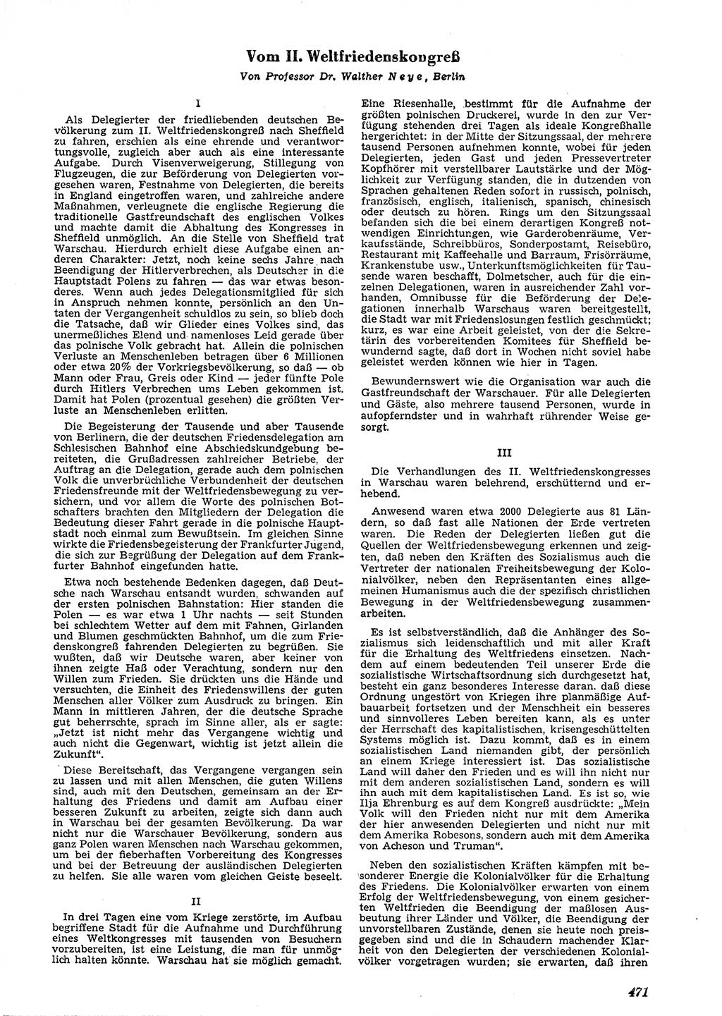 Neue Justiz (NJ), Zeitschrift für Recht und Rechtswissenschaft [Deutsche Demokratische Republik (DDR)], 4. Jahrgang 1950, Seite 471 (NJ DDR 1950, S. 471)