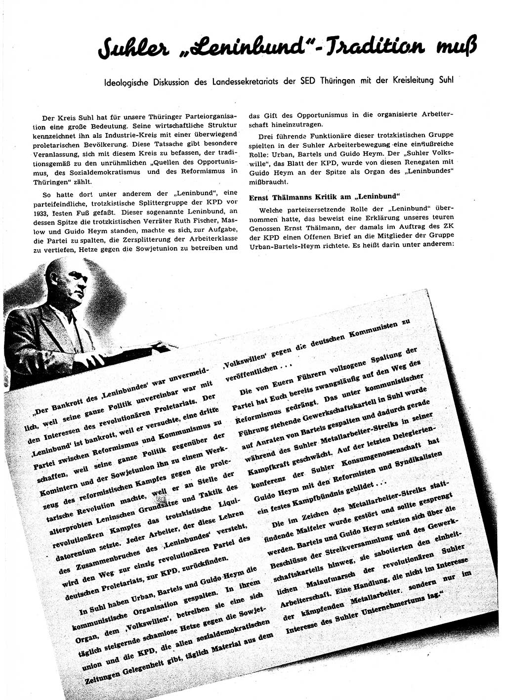 Neuer Weg (NW), Halbmonatsschrift für aktuelle Fragen der Arbeiterbewegung [Zentralkomitee (ZK) Sozialistische Einheitspartei Deutschlands (SED)], 6. Jahrgang [Deutsche Demokratische Republik (DDR)] 1951, Heft 1/12 (NW ZK SED DDR 1951, H. 1/12)