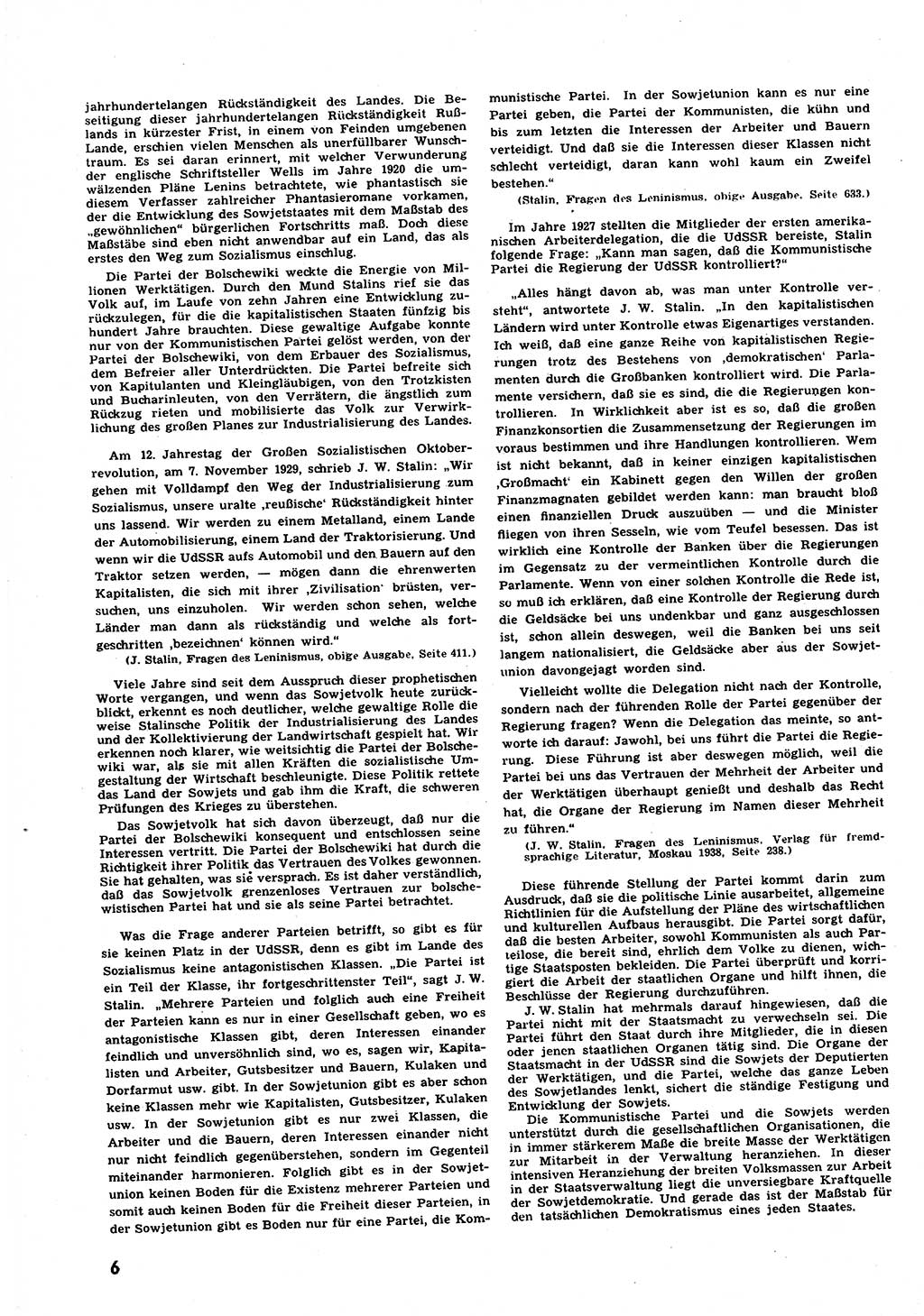 Neuer Weg (NW), Halbmonatsschrift für aktuelle Fragen der Arbeiterbewegung [Zentralkomitee (ZK) Sozialistische Einheitspartei Deutschlands (SED)], 6. Jahrgang [Deutsche Demokratische Republik (DDR)] 1951, Heft 3/6 (NW ZK SED DDR 1951, H. 3/6)