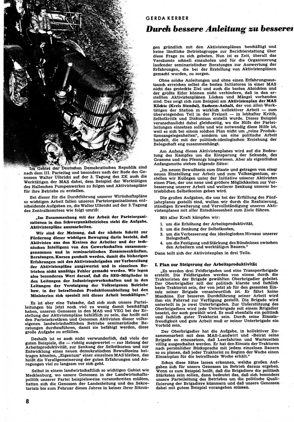 Neuer Weg (NW), Halbmonatsschrift für aktuelle Fragen der Arbeiterbewegung [Zentralkomitee (ZK) Sozialistische Einheitspartei Deutschlands (SED)], 6. Jahrgang [Deutsche Demokratische Republik (DDR)] 1951, Heft 4/8 (NW ZK SED DDR 1951, H. 4/8)
