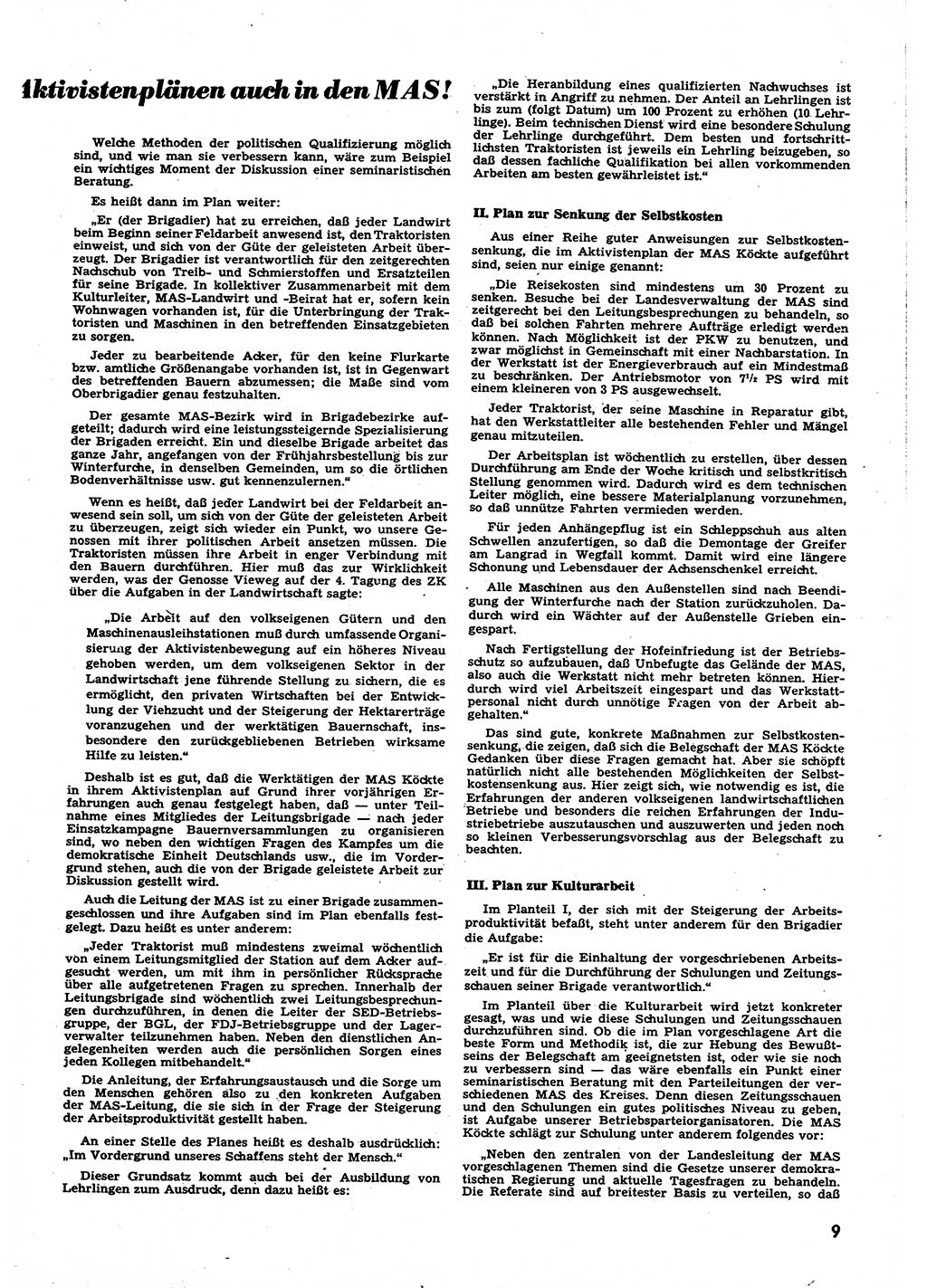 Neuer Weg (NW), Halbmonatsschrift für aktuelle Fragen der Arbeiterbewegung [Zentralkomitee (ZK) Sozialistische Einheitspartei Deutschlands (SED)], 6. Jahrgang [Deutsche Demokratische Republik (DDR)] 1951, Heft 4/9 (NW ZK SED DDR 1951, H. 4/9)