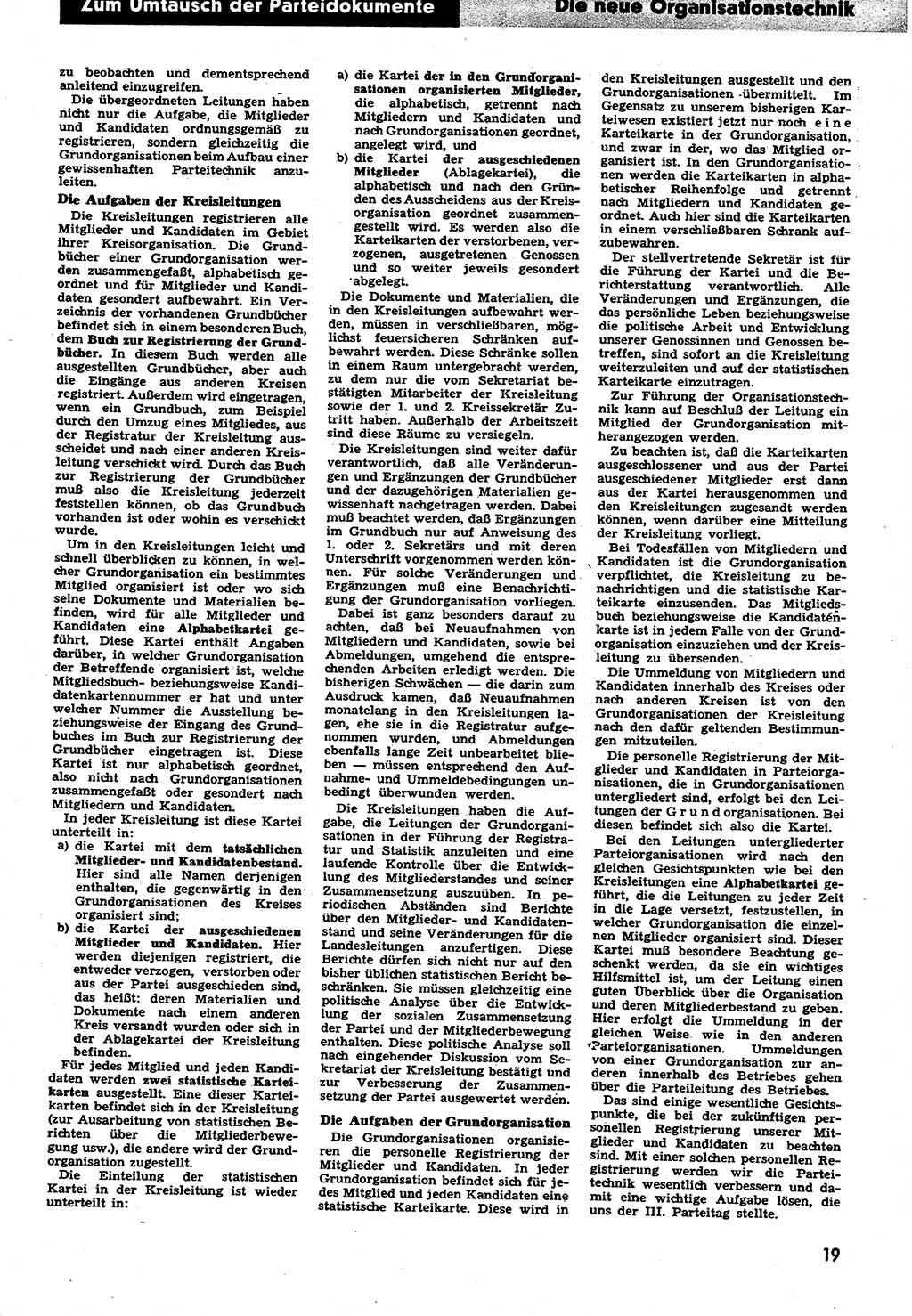 Neuer Weg (NW), Halbmonatsschrift für aktuelle Fragen der Arbeiterbewegung [Zentralkomitee (ZK) Sozialistische Einheitspartei Deutschlands (SED)], 6. Jahrgang [Deutsche Demokratische Republik (DDR)] 1951, Heft 4/19 (NW ZK SED DDR 1951, H. 4/19)