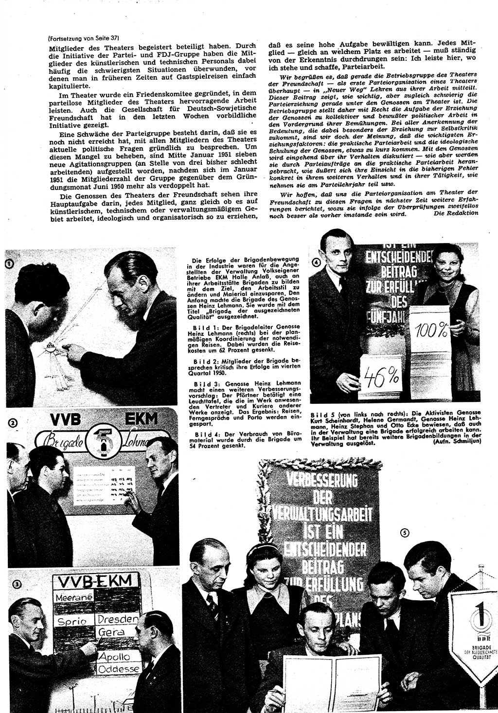 Neuer Weg (NW), Halbmonatsschrift für aktuelle Fragen der Arbeiterbewegung [Zentralkomitee (ZK) Sozialistische Einheitspartei Deutschlands (SED)], 6. Jahrgang [Deutsche Demokratische Republik (DDR)] 1951, Heft 4/40 (NW ZK SED DDR 1951, H. 4/40)