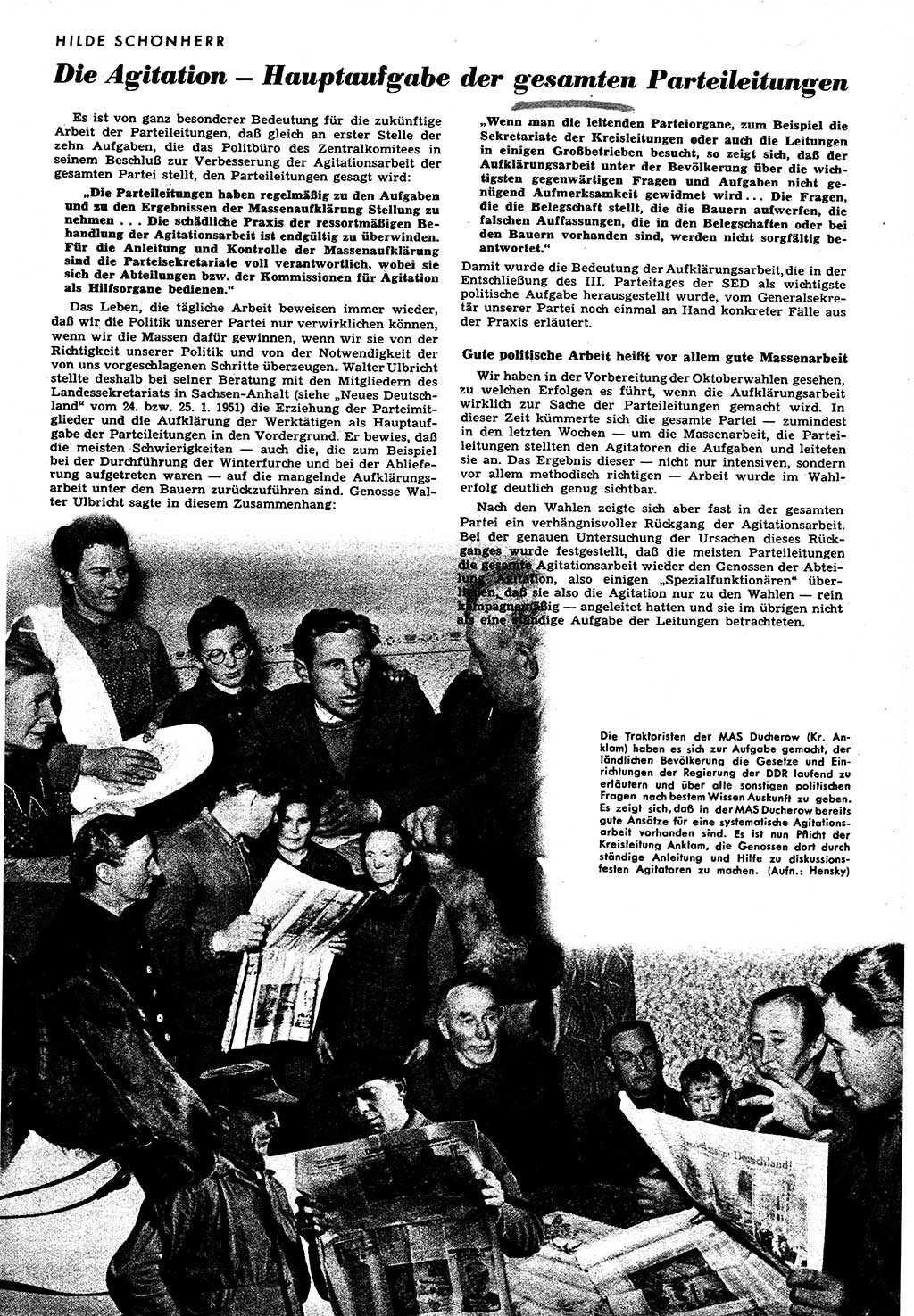 Neuer Weg (NW), Halbmonatsschrift für aktuelle Fragen der Arbeiterbewegung [Zentralkomitee (ZK) Sozialistische Einheitspartei Deutschlands (SED)], 6. Jahrgang [Deutsche Demokratische Republik (DDR)] 1951, Heft 5/11 (NW ZK SED DDR 1951, H. 5/11)