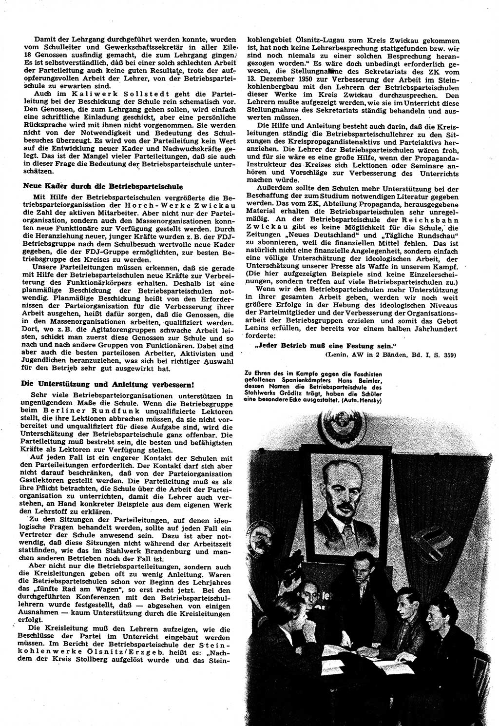 Neuer Weg (NW), Halbmonatsschrift für aktuelle Fragen der Arbeiterbewegung [Zentralkomitee (ZK) Sozialistische Einheitspartei Deutschlands (SED)], 6. Jahrgang [Deutsche Demokratische Republik (DDR)] 1951, Heft 5/29 (NW ZK SED DDR 1951, H. 5/29)