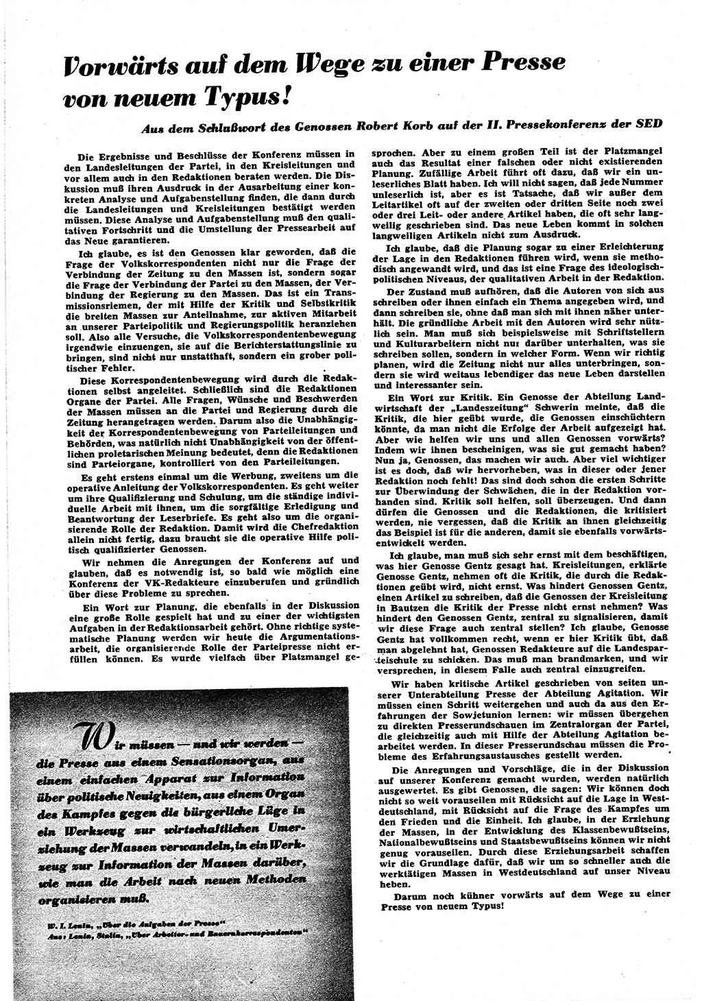 Neuer Weg (NW), Halbmonatsschrift für aktuelle Fragen der Arbeiterbewegung [Zentralkomitee (ZK) Sozialistische Einheitspartei Deutschlands (SED)], 6. Jahrgang [Deutsche Demokratische Republik (DDR)] 1951, Heft 6/16 (NW ZK SED DDR 1951, H. 6/16)