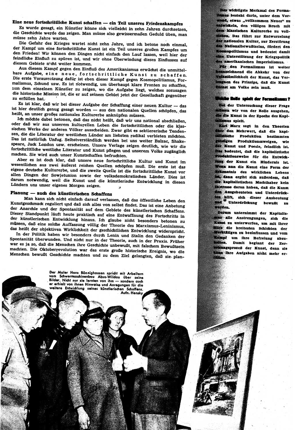 Neuer Weg (NW), Halbmonatsschrift für aktuelle Fragen der Arbeiterbewegung [Zentralkomitee (ZK) Sozialistische Einheitspartei Deutschlands (SED)], 6. Jahrgang [Deutsche Demokratische Republik (DDR)] 1951, Heft 7/15 (NW ZK SED DDR 1951, H. 7/15)