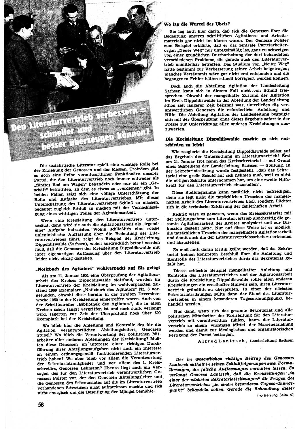 Neuer Weg (NW), Halbmonatsschrift für aktuelle Fragen der Arbeiterbewegung [Zentralkomitee (ZK) Sozialistische Einheitspartei Deutschlands (SED)], 6. Jahrgang [Deutsche Demokratische Republik (DDR)] 1951, Heft 7/58 (NW ZK SED DDR 1951, H. 7/58)