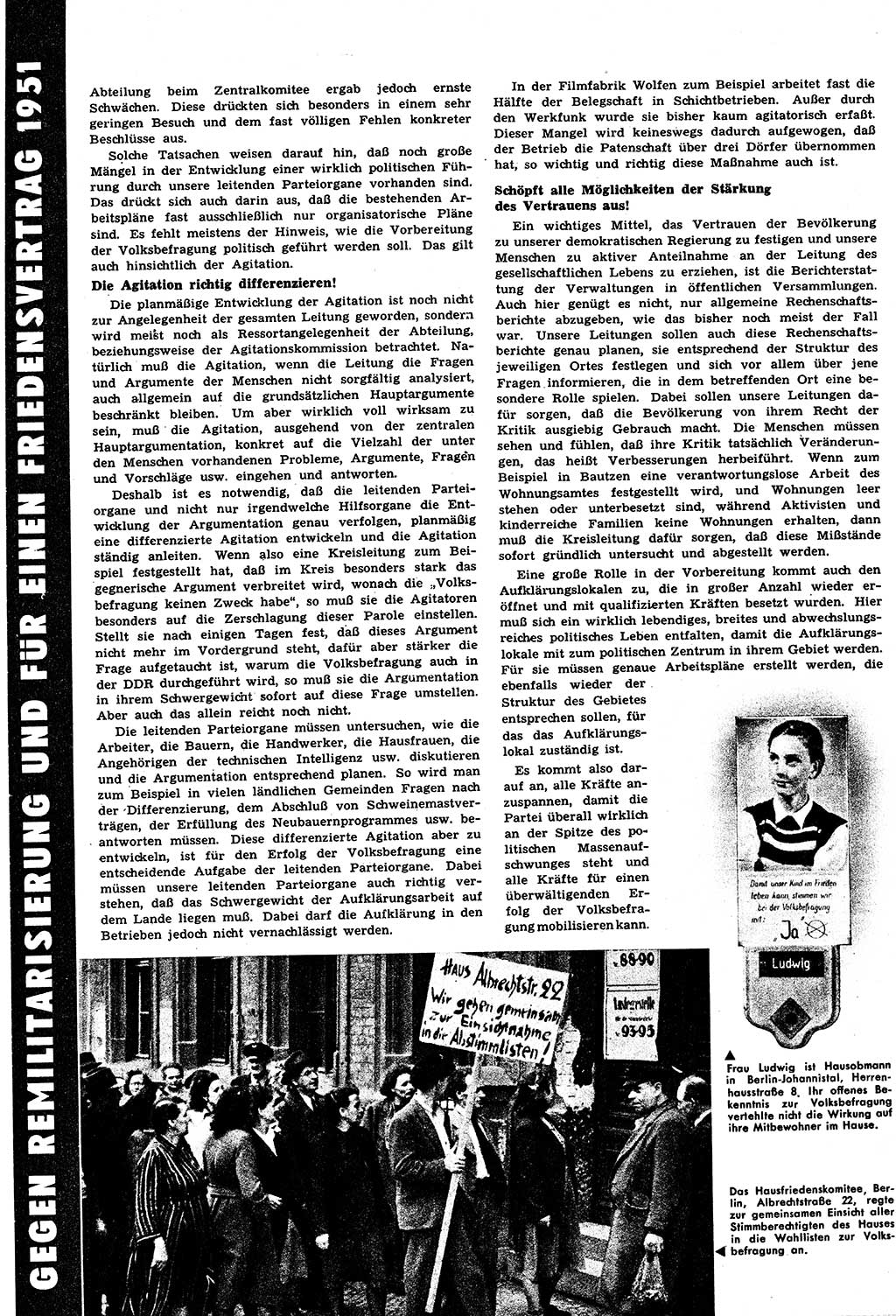 Neuer Weg (NW), Halbmonatsschrift für aktuelle Fragen der Arbeiterbewegung [Zentralkomitee (ZK) Sozialistische Einheitspartei Deutschlands (SED)], 6. Jahrgang [Deutsche Demokratische Republik (DDR)] 1951, Heft 10/2 (NW ZK SED DDR 1951, H. 10/2)