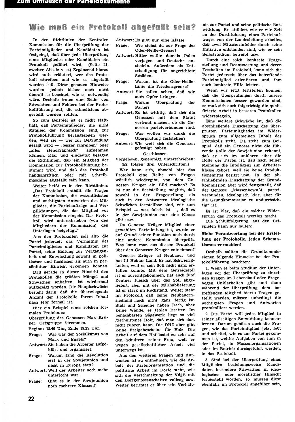 Neuer Weg (NW), Halbmonatsschrift für aktuelle Fragen der Arbeiterbewegung [Zentralkomitee (ZK) Sozialistische Einheitspartei Deutschlands (SED)], 6. Jahrgang [Deutsche Demokratische Republik (DDR)] 1951, Heft 10/22 (NW ZK SED DDR 1951, H. 10/22)