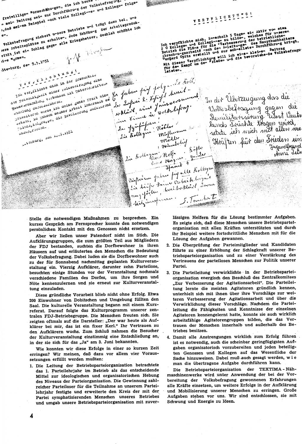 Neuer Weg (NW), Halbmonatsschrift für aktuelle Fragen der Arbeiterbewegung [Zentralkomitee (ZK) Sozialistische Einheitspartei Deutschlands (SED)], 6. Jahrgang [Deutsche Demokratische Republik (DDR)] 1951, Heft 11/4 (NW ZK SED DDR 1951, H. 11/4)