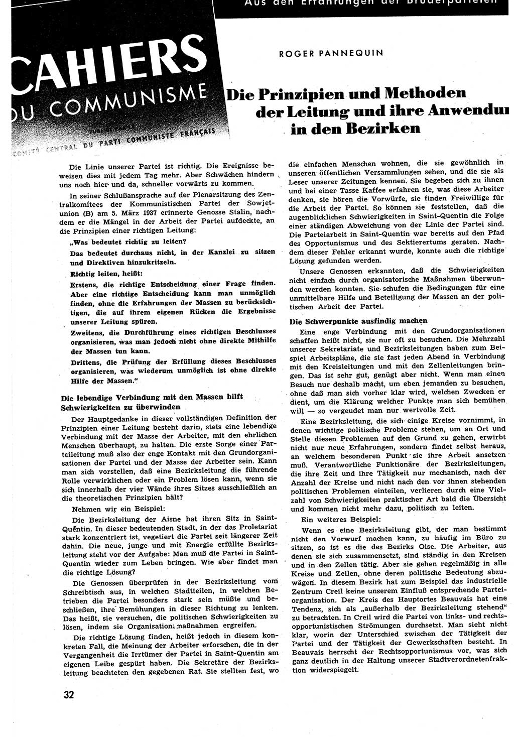Neuer Weg (NW), Halbmonatsschrift für aktuelle Fragen der Arbeiterbewegung [Zentralkomitee (ZK) Sozialistische Einheitspartei Deutschlands (SED)], 6. Jahrgang [Deutsche Demokratische Republik (DDR)] 1951, Heft 11/32 (NW ZK SED DDR 1951, H. 11/32)