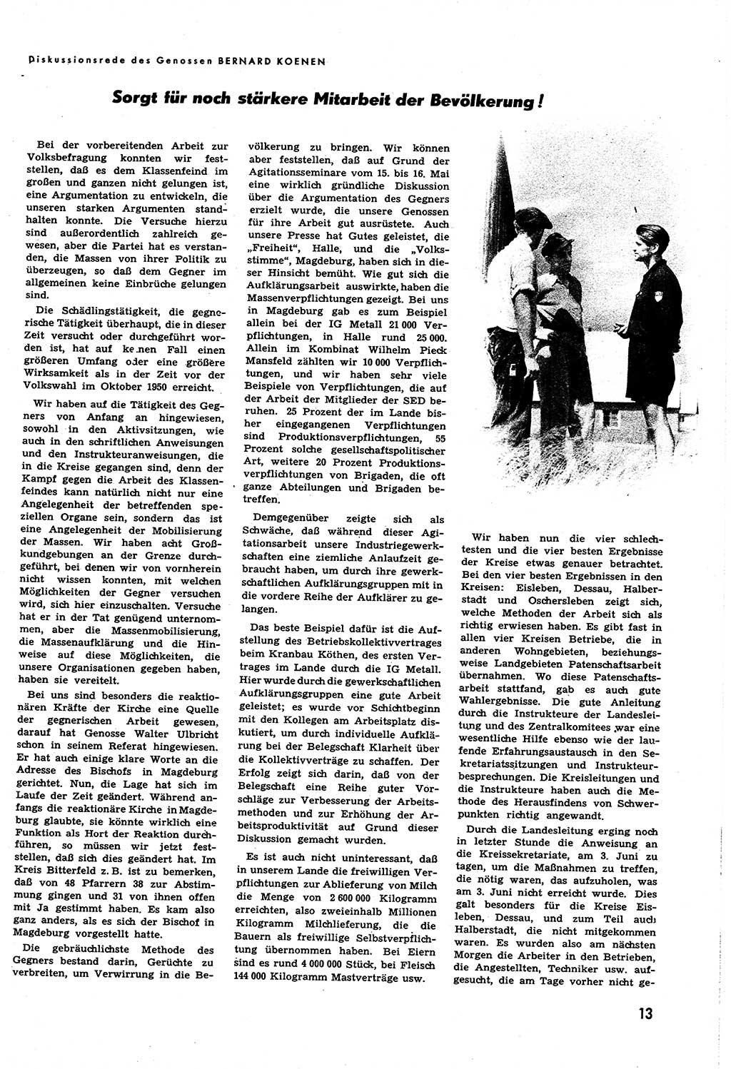 Neuer Weg (NW), Halbmonatsschrift für aktuelle Fragen der Arbeiterbewegung [Zentralkomitee (ZK) Sozialistische Einheitspartei Deutschlands (SED)], 6. Jahrgang [Deutsche Demokratische Republik (DDR)] 1951, Heft 12/13 (NW ZK SED DDR 1951, H. 12/13)