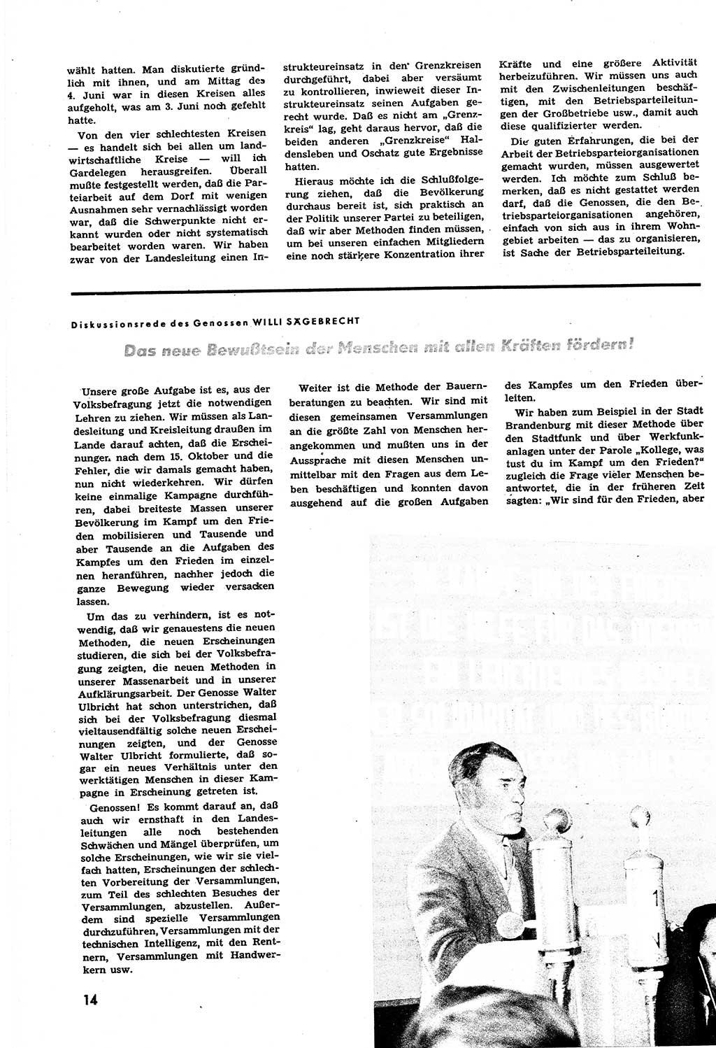 Neuer Weg (NW), Halbmonatsschrift für aktuelle Fragen der Arbeiterbewegung [Zentralkomitee (ZK) Sozialistische Einheitspartei Deutschlands (SED)], 6. Jahrgang [Deutsche Demokratische Republik (DDR)] 1951, Heft 12/14 (NW ZK SED DDR 1951, H. 12/14)