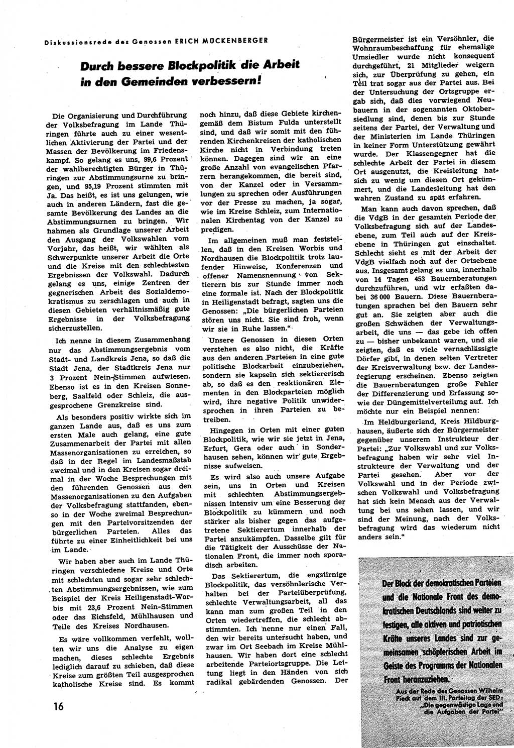 Neuer Weg (NW), Halbmonatsschrift für aktuelle Fragen der Arbeiterbewegung [Zentralkomitee (ZK) Sozialistische Einheitspartei Deutschlands (SED)], 6. Jahrgang [Deutsche Demokratische Republik (DDR)] 1951, Heft 12/16 (NW ZK SED DDR 1951, H. 12/16)