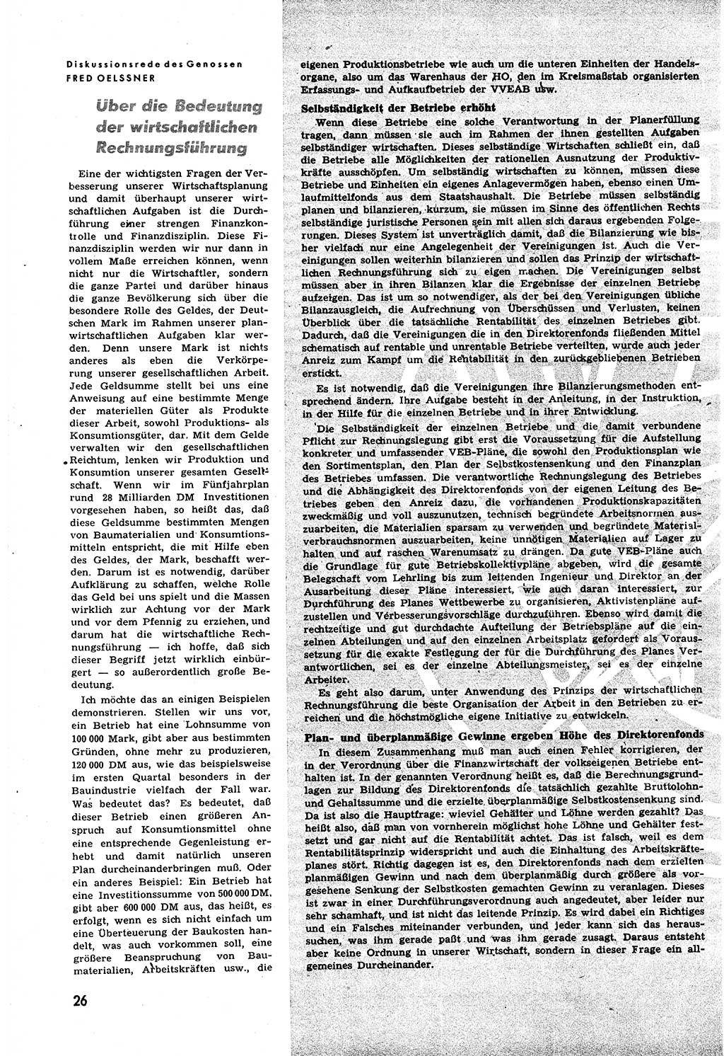 Neuer Weg (NW), Halbmonatsschrift für aktuelle Fragen der Arbeiterbewegung [Zentralkomitee (ZK) Sozialistische Einheitspartei Deutschlands (SED)], 6. Jahrgang [Deutsche Demokratische Republik (DDR)] 1951, Heft 12/26 (NW ZK SED DDR 1951, H. 12/26)