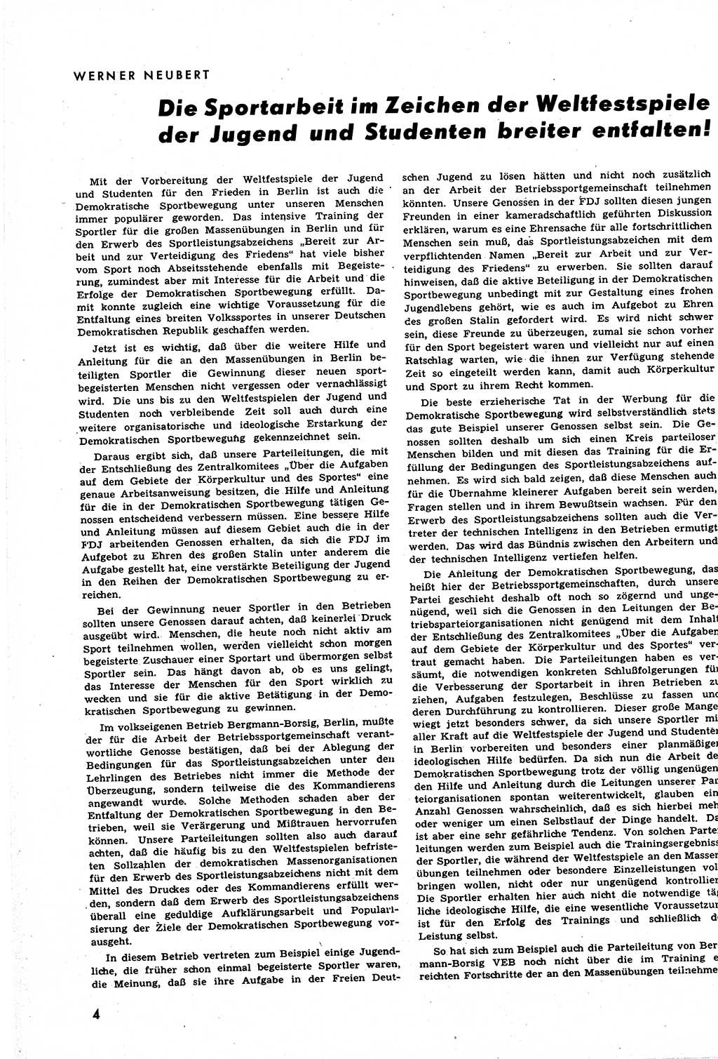 Neuer Weg (NW), Halbmonatsschrift für aktuelle Fragen der Arbeiterbewegung [Zentralkomitee (ZK) Sozialistische Einheitspartei Deutschlands (SED)], 6. Jahrgang [Deutsche Demokratische Republik (DDR)] 1951, Heft 13/4 (NW ZK SED DDR 1951, H. 13/4)