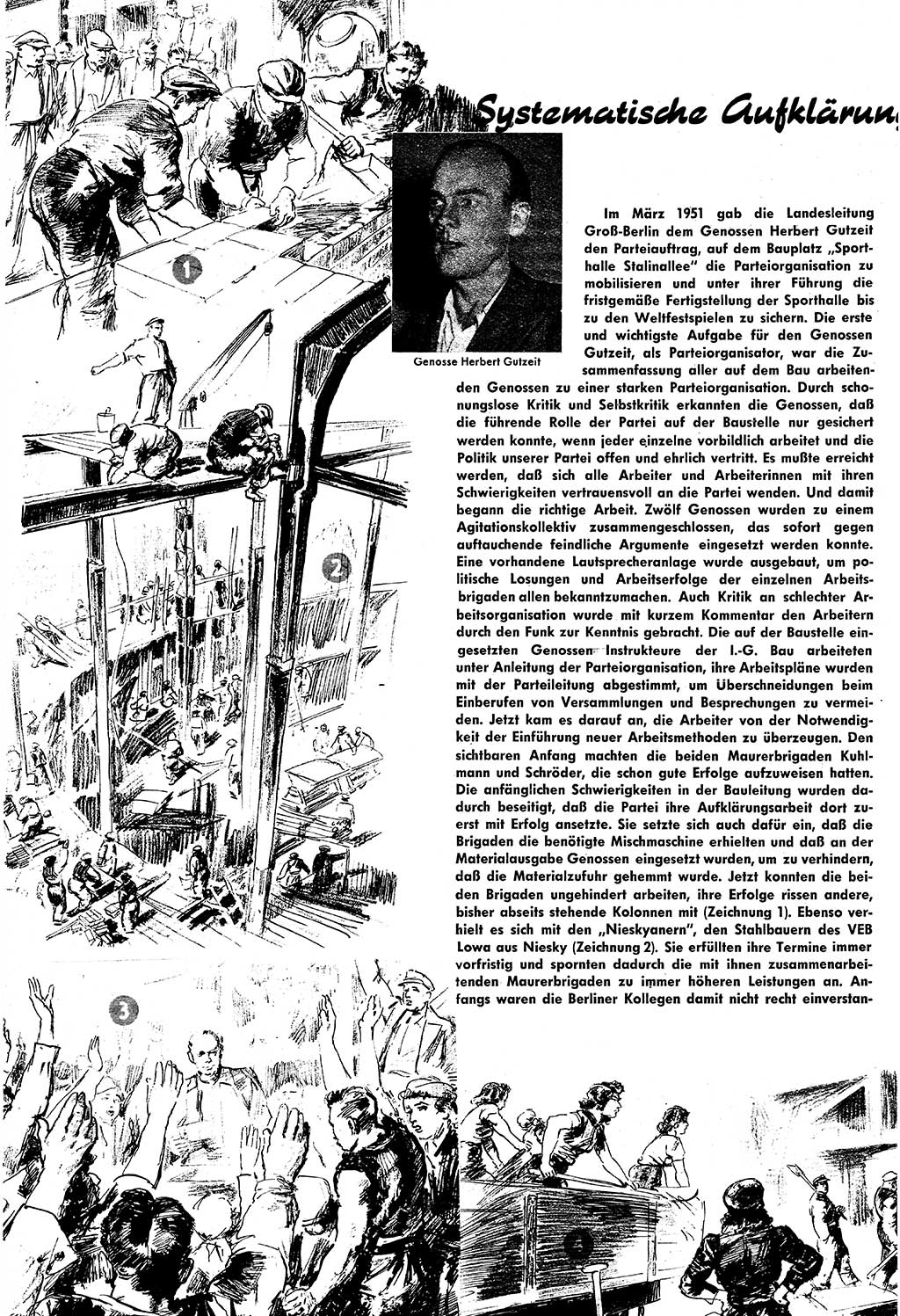 Neuer Weg (NW), Halbmonatsschrift für aktuelle Fragen der Arbeiterbewegung [Zentralkomitee (ZK) Sozialistische Einheitspartei Deutschlands (SED)], 6. Jahrgang [Deutsche Demokratische Republik (DDR)] 1951, Heft 16/14 (NW ZK SED DDR 1951, H. 16/14)