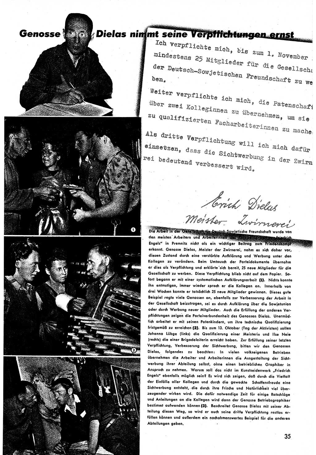 Neuer Weg (NW), Halbmonatsschrift für aktuelle Fragen der Arbeiterbewegung [Zentralkomitee (ZK) Sozialistische Einheitspartei Deutschlands (SED)], 6. Jahrgang [Deutsche Demokratische Republik (DDR)] 1951, Heft 16/35 (NW ZK SED DDR 1951, H. 16/35)