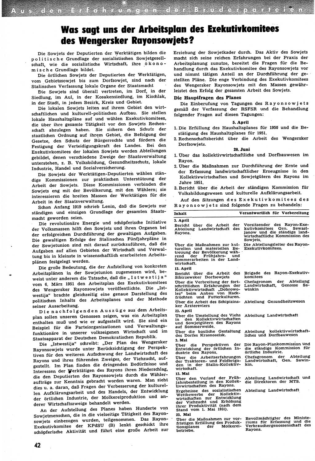 Neuer Weg (NW), Halbmonatsschrift für aktuelle Fragen der Arbeiterbewegung [Zentralkomitee (ZK) Sozialistische Einheitspartei Deutschlands (SED)], 6. Jahrgang [Deutsche Demokratische Republik (DDR)] 1951, Heft 16/42 (NW ZK SED DDR 1951, H. 16/42)