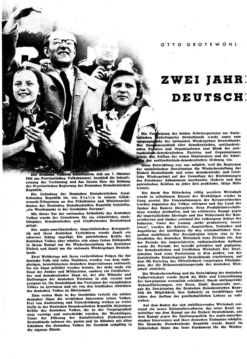 Neuer Weg (NW), Halbmonatsschrift für aktuelle Fragen der Arbeiterbewegung [Zentralkomitee (ZK) Sozialistische Einheitspartei Deutschlands (SED)], 6. Jahrgang [Deutsche Demokratische Republik (DDR)] 1951, Heft 18 (NW ZK SED DDR 1951, H. 18)