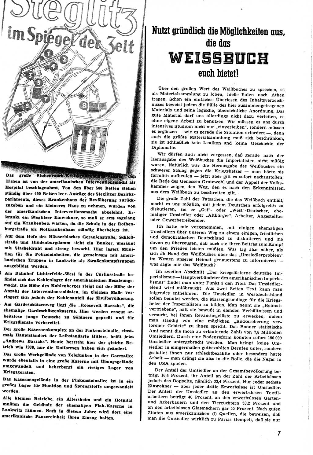 Neuer Weg (NW), Halbmonatsschrift für aktuelle Fragen der Arbeiterbewegung [Zentralkomitee (ZK) Sozialistische Einheitspartei Deutschlands (SED)], 6. Jahrgang [Deutsche Demokratische Republik (DDR)] 1951, Heft 18/7 (NW ZK SED DDR 1951, H. 18/7)