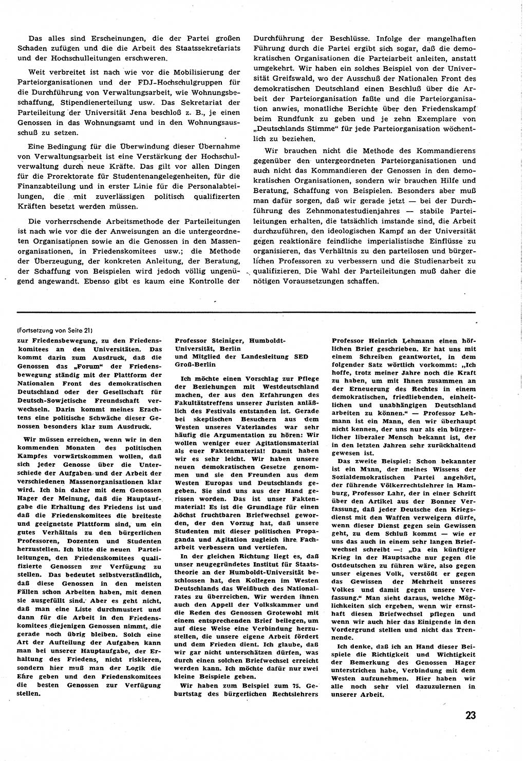 Neuer Weg (NW), Halbmonatsschrift für aktuelle Fragen der Arbeiterbewegung [Zentralkomitee (ZK) Sozialistische Einheitspartei Deutschlands (SED)], 6. Jahrgang [Deutsche Demokratische Republik (DDR)] 1951, Heft 18/23 (NW ZK SED DDR 1951, H. 18/23)