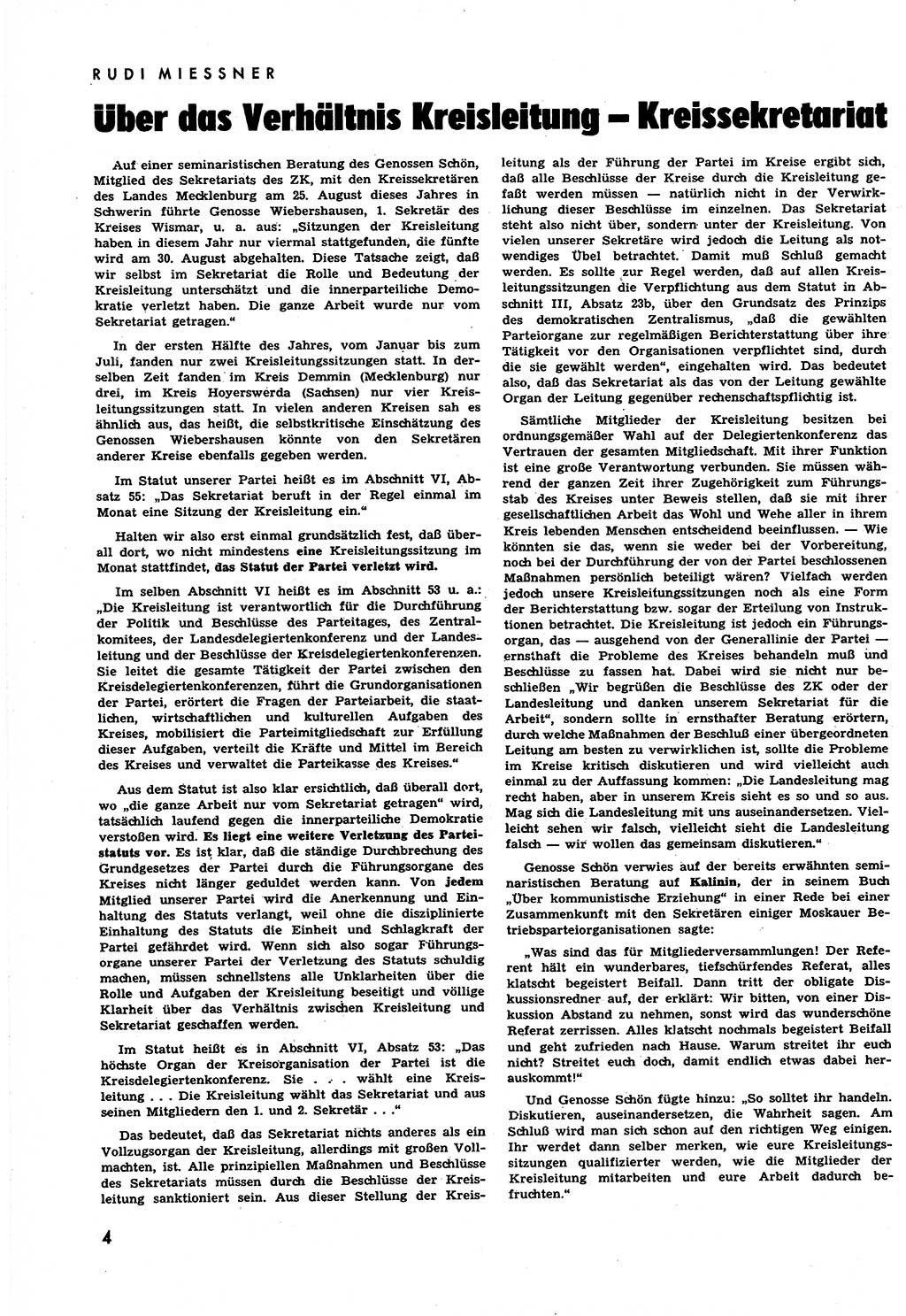 Neuer Weg (NW), Halbmonatsschrift für aktuelle Fragen der Arbeiterbewegung [Zentralkomitee (ZK) Sozialistische Einheitspartei Deutschlands (SED)], 6. Jahrgang [Deutsche Demokratische Republik (DDR)] 1951, Heft 19/4 (NW ZK SED DDR 1951, H. 19/4)