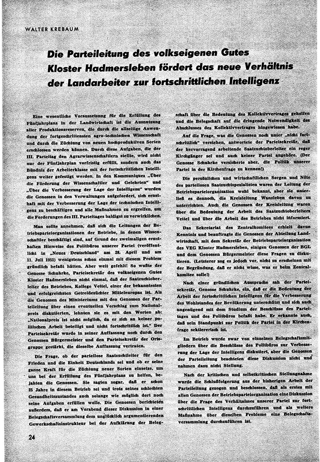 Neuer Weg (NW), Halbmonatsschrift für aktuelle Fragen der Arbeiterbewegung [Zentralkomitee (ZK) Sozialistische Einheitspartei Deutschlands (SED)], 6. Jahrgang [Deutsche Demokratische Republik (DDR)] 1951, Heft 19/24 (NW ZK SED DDR 1951, H. 19/24)