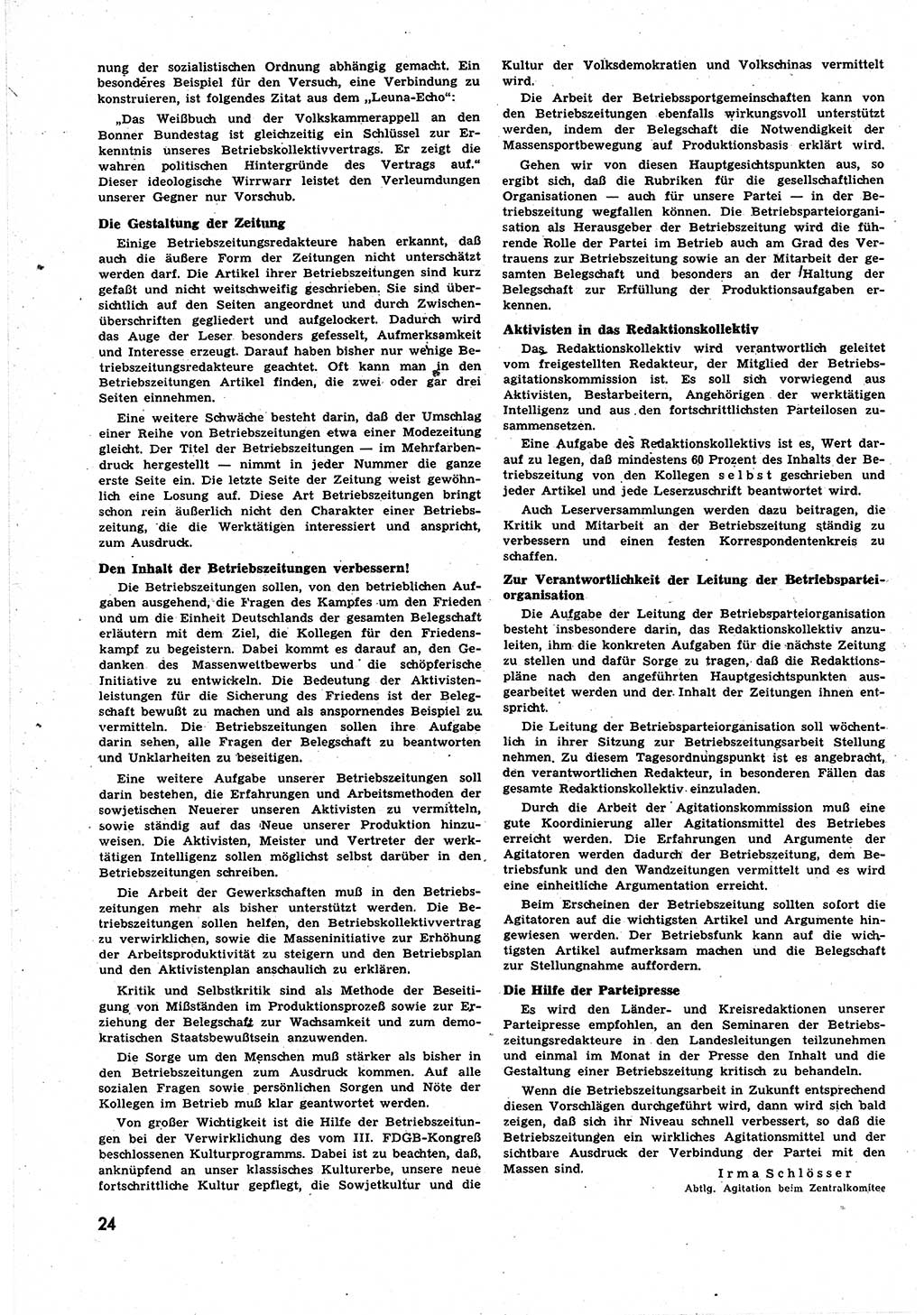 Neuer Weg (NW), Halbmonatsschrift für aktuelle Fragen der Arbeiterbewegung [Zentralkomitee (ZK) Sozialistische Einheitspartei Deutschlands (SED)], 6. Jahrgang [Deutsche Demokratische Republik (DDR)] 1951, Heft 20/24 (NW ZK SED DDR 1951, H. 20/24)