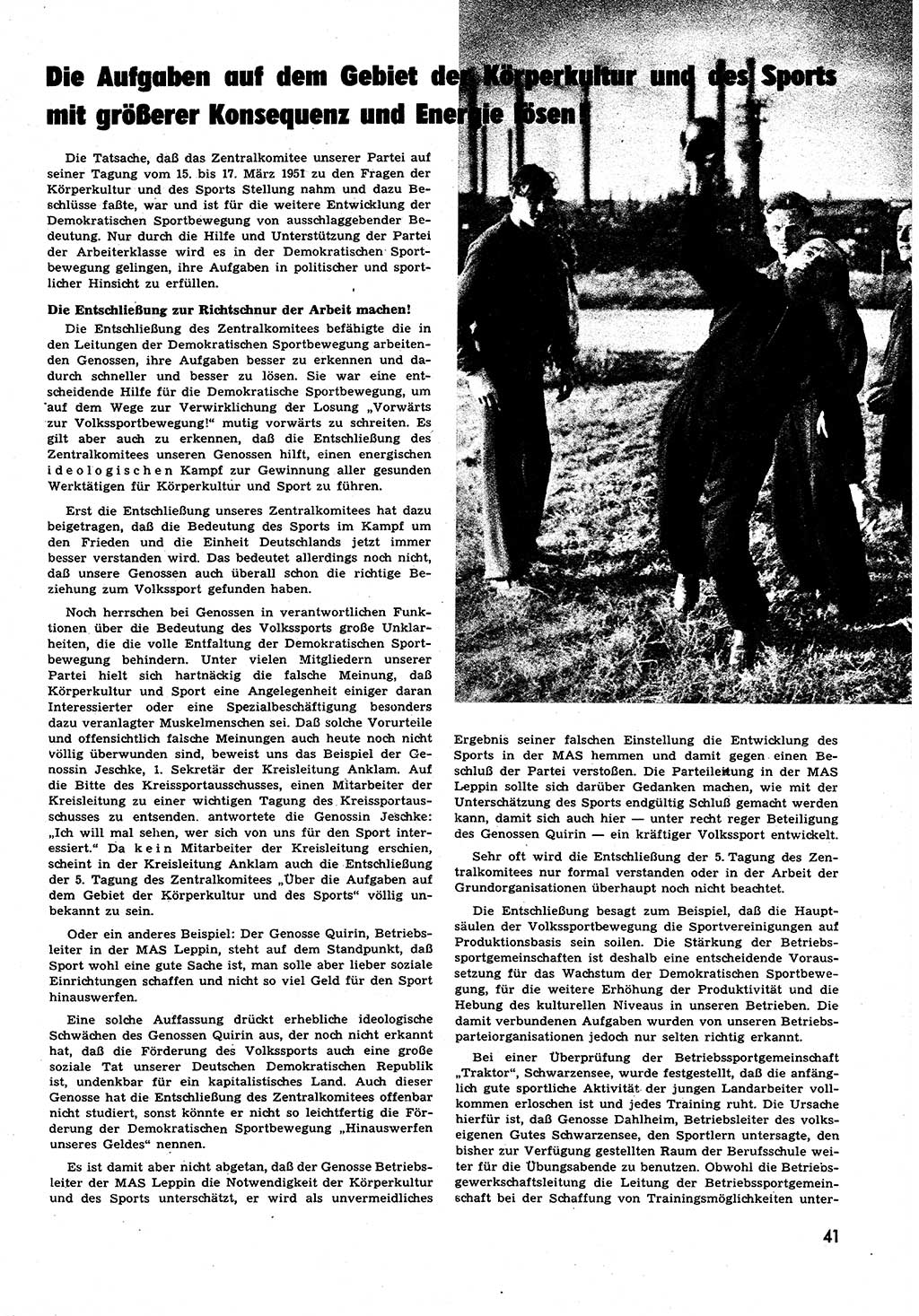 Neuer Weg (NW), Halbmonatsschrift für aktuelle Fragen der Arbeiterbewegung [Zentralkomitee (ZK) Sozialistische Einheitspartei Deutschlands (SED)], 6. Jahrgang [Deutsche Demokratische Republik (DDR)] 1951, Heft 20/41 (NW ZK SED DDR 1951, H. 20/41)
