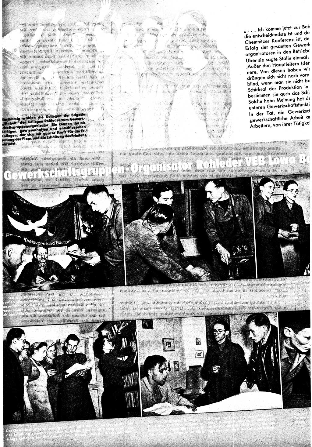 Neuer Weg (NW), Halbmonatsschrift für aktuelle Fragen der Arbeiterbewegung [Zentralkomitee (ZK) Sozialistische Einheitspartei Deutschlands (SED)], 6. Jahrgang [Deutsche Demokratische Republik (DDR)] 1951, Heft 21/22 (NW ZK SED DDR 1951, H. 21/22)
