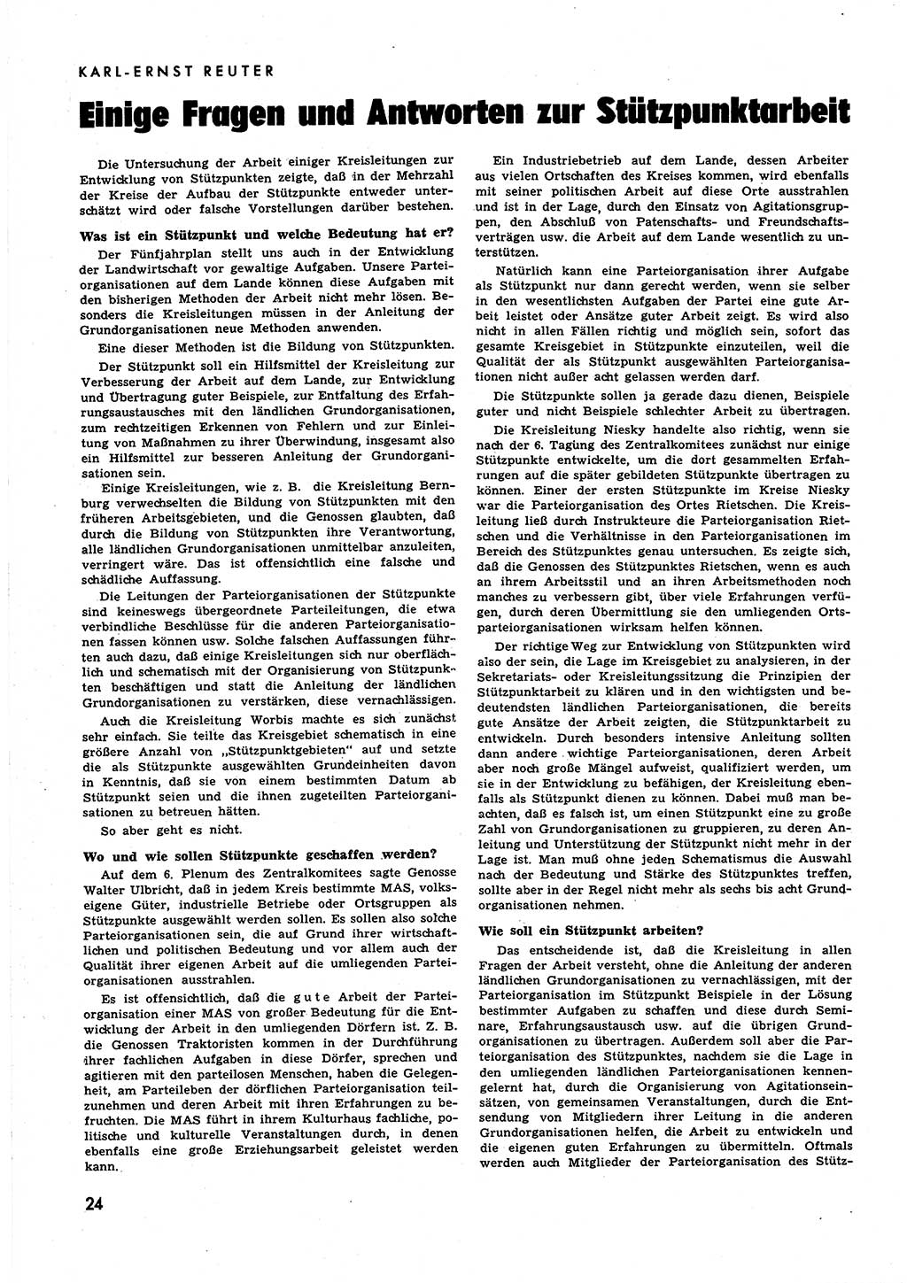 Neuer Weg (NW), Halbmonatsschrift für aktuelle Fragen der Arbeiterbewegung [Zentralkomitee (ZK) Sozialistische Einheitspartei Deutschlands (SED)], 6. Jahrgang [Deutsche Demokratische Republik (DDR)] 1951, Heft 22/24 (NW ZK SED DDR 1951, H. 22/24)