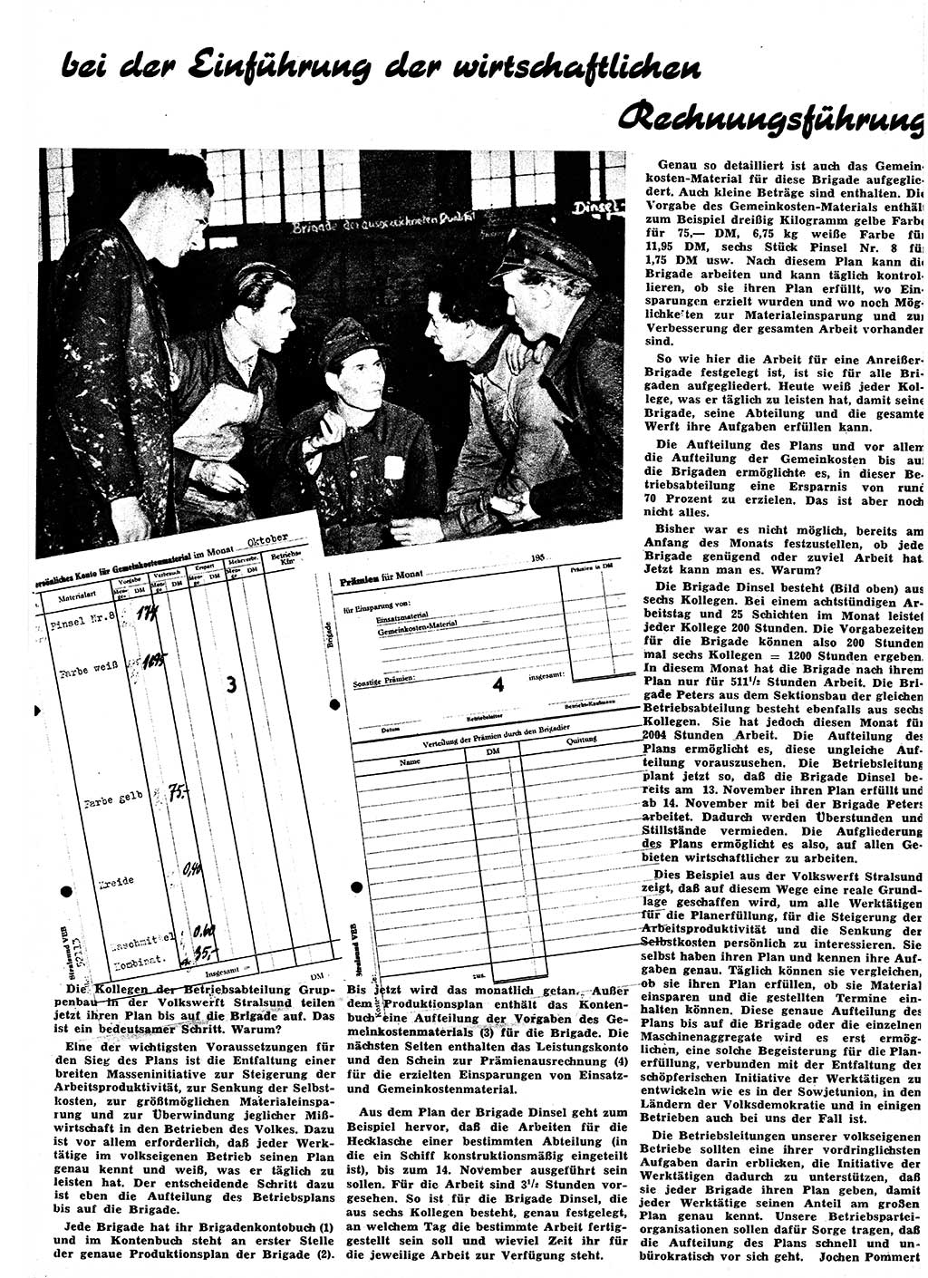 Neuer Weg (NW), Halbmonatsschrift für aktuelle Fragen der Arbeiterbewegung [Zentralkomitee (ZK) Sozialistische Einheitspartei Deutschlands (SED)], 6. Jahrgang [Deutsche Demokratische Republik (DDR)] 1951, Heft 23/9 (NW ZK SED DDR 1951, H. 23/9)