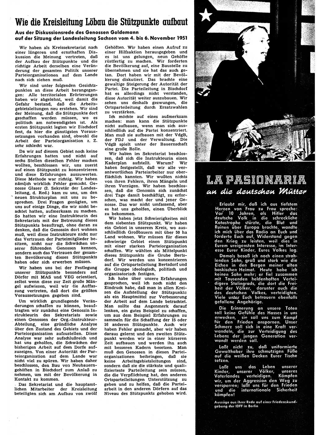 Neuer Weg (NW), Halbmonatsschrift für aktuelle Fragen der Arbeiterbewegung [Zentralkomitee (ZK) Sozialistische Einheitspartei Deutschlands (SED)], 6. Jahrgang [Deutsche Demokratische Republik (DDR)] 1951, Heft 23/21 (NW ZK SED DDR 1951, H. 23/21)