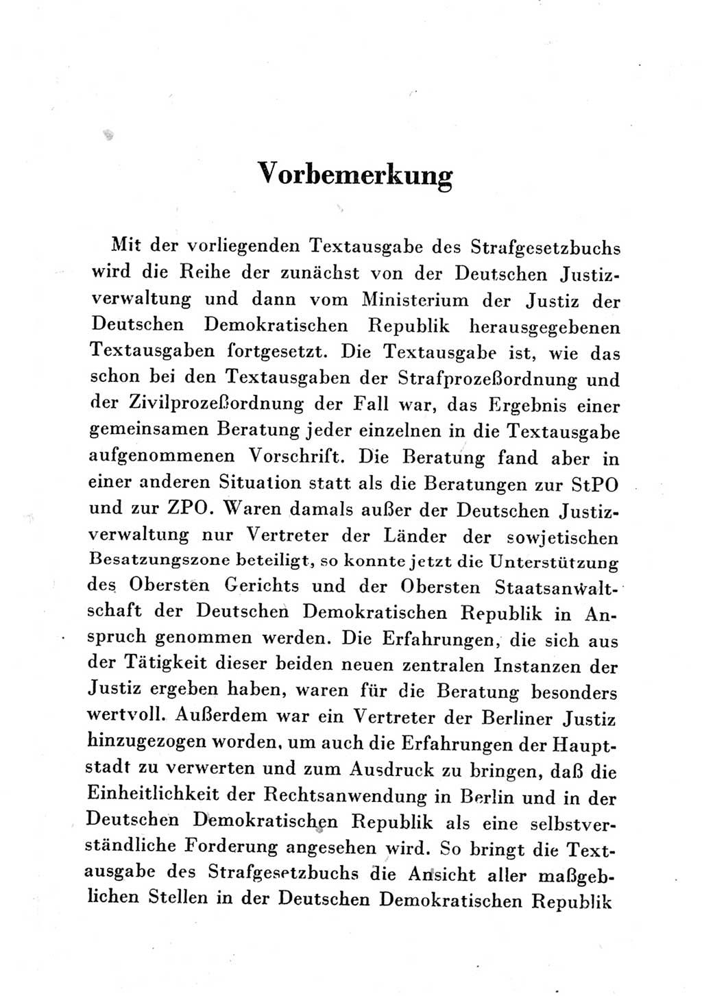 Strafgesetzbuch (StGB) und andere Strafgesetze [Deutsche Demokratische Republik (DDR)] 1951, Seite 5 (StGB Strafges. DDR 1951, S. 5)