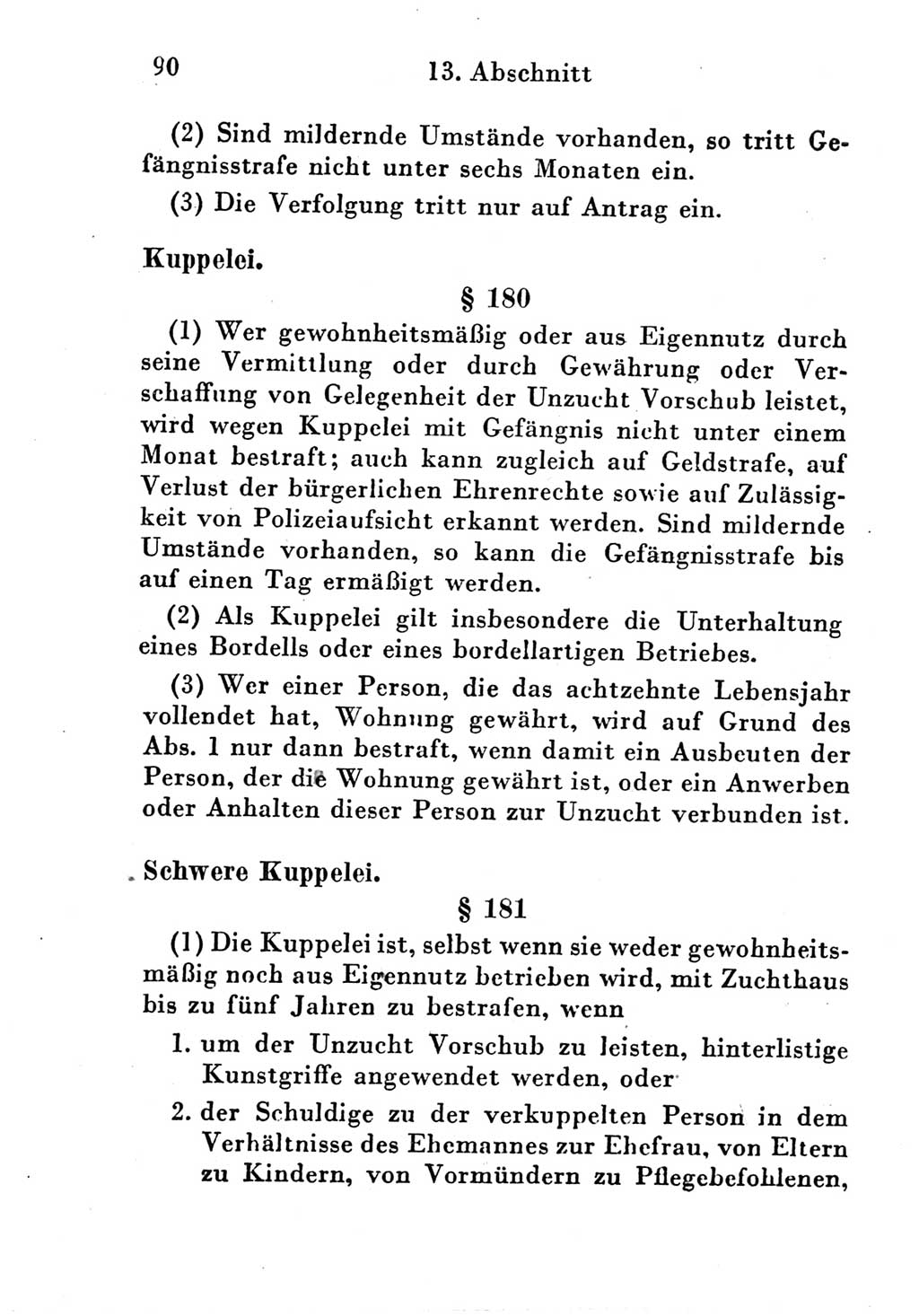 Strafgesetzbuch (StGB) und andere Strafgesetze [Deutsche Demokratische Republik (DDR)] 1951, Seite 90 (StGB Strafges. DDR 1951, S. 90)