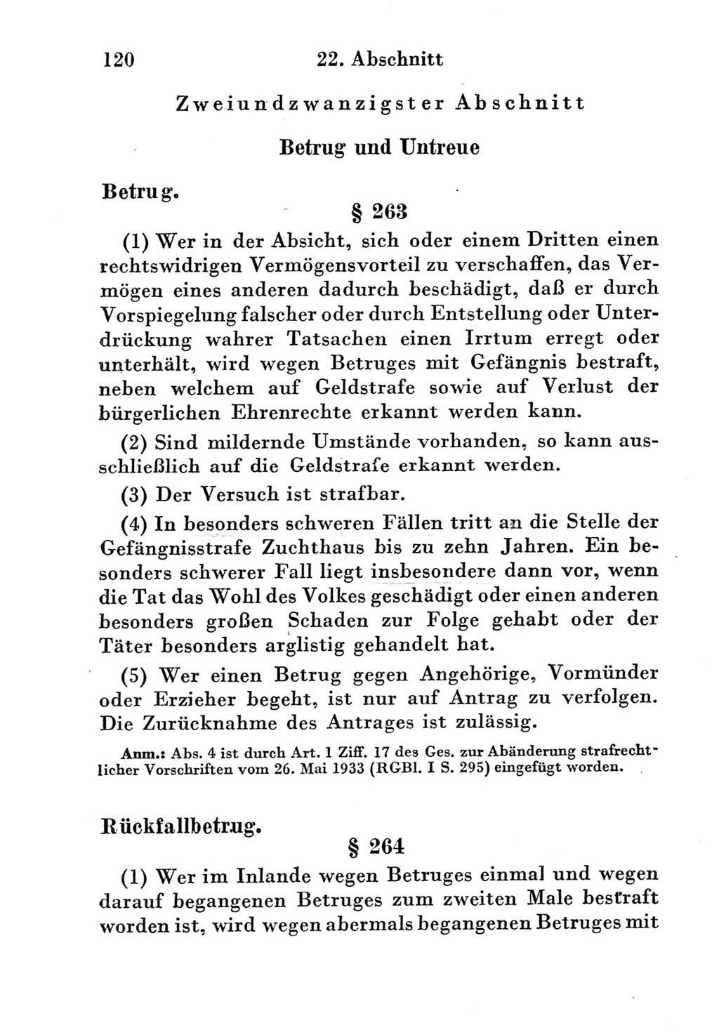 Strafgesetzbuch (StGB) und andere Strafgesetze [Deutsche Demokratische Republik (DDR)] 1951, Seite 120 (StGB Strafges. DDR 1951, S. 120)