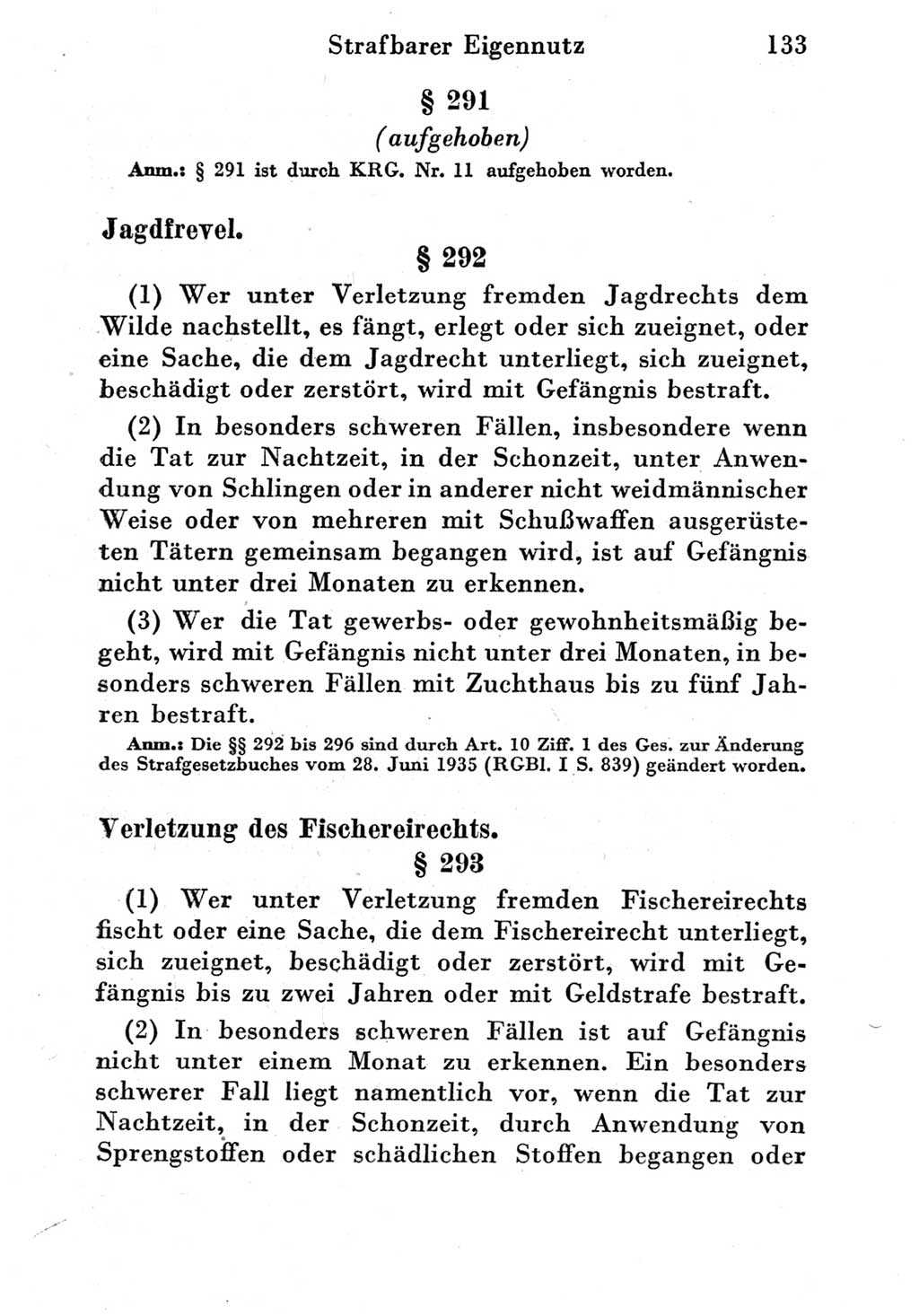 Strafgesetzbuch (StGB) und andere Strafgesetze [Deutsche Demokratische Republik (DDR)] 1951, Seite 133 (StGB Strafges. DDR 1951, S. 133)