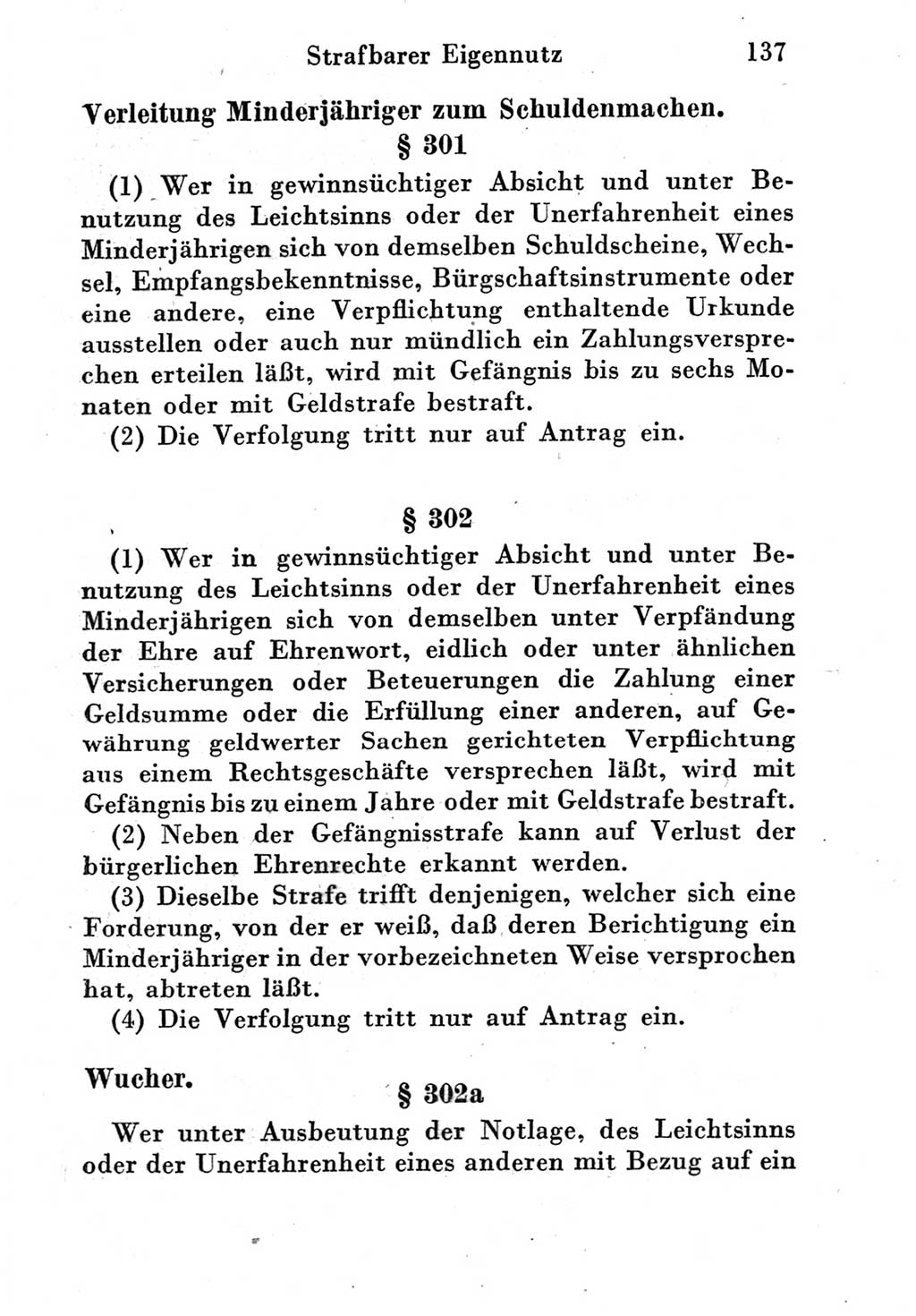 Strafgesetzbuch (StGB) und andere Strafgesetze [Deutsche Demokratische Republik (DDR)] 1951, Seite 137 (StGB Strafges. DDR 1951, S. 137)